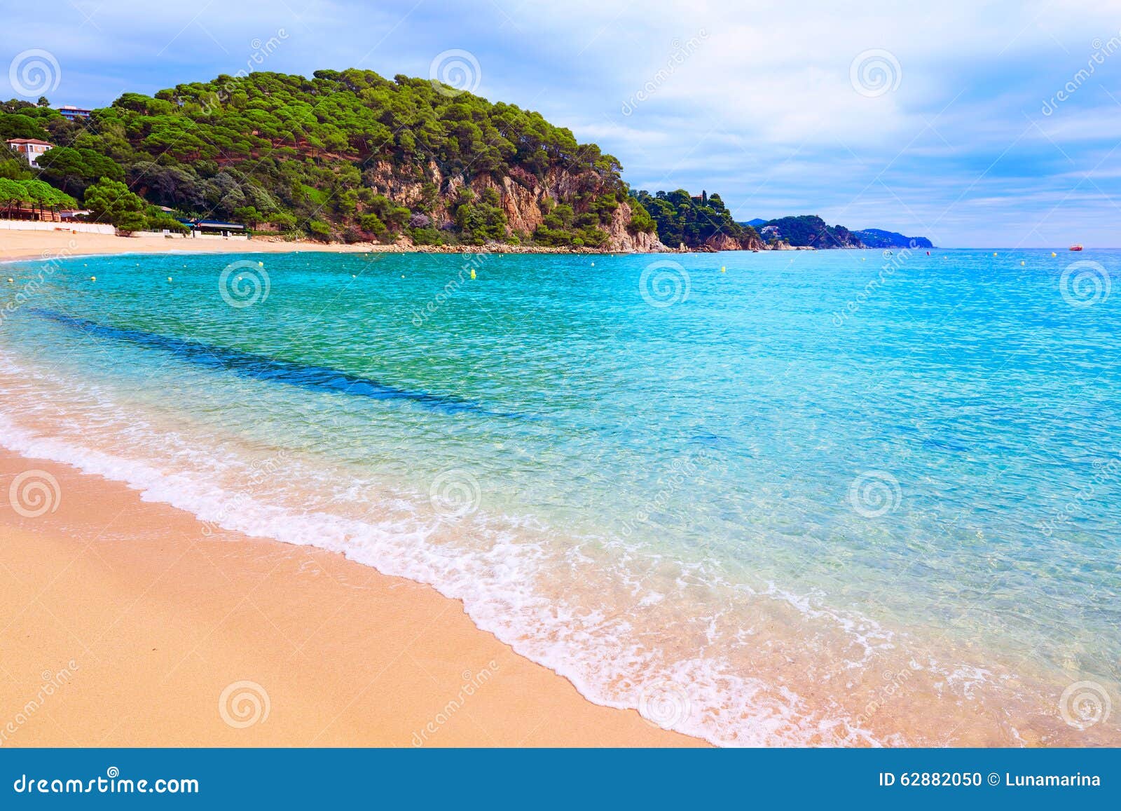 cala santa cristina beach lloret de mar costa brava