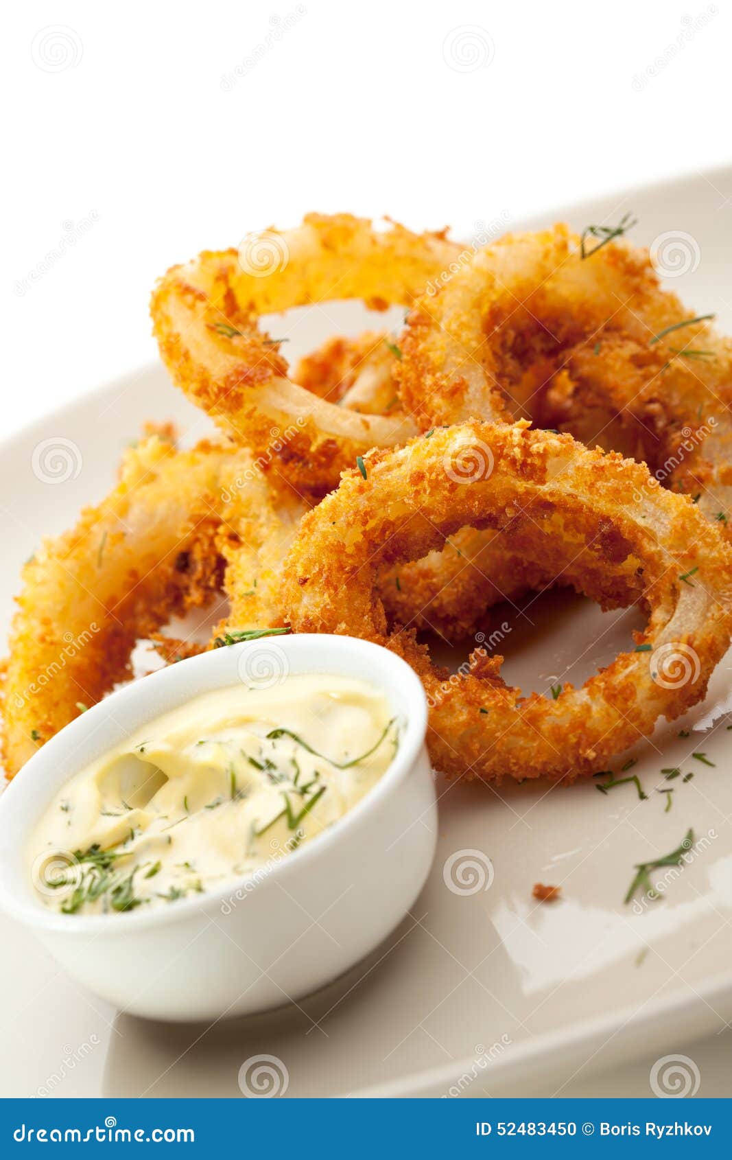 Calamari Rings stock photo. Image of cook, delicious 52483450