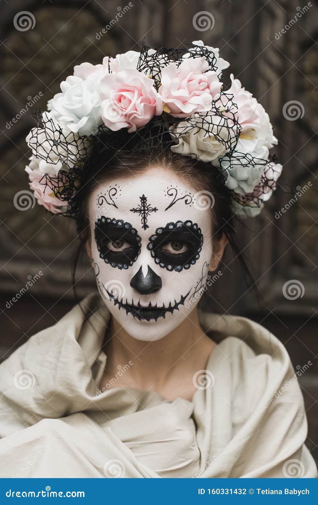 dia de los muertos skull girl dia de los muertos skull girl