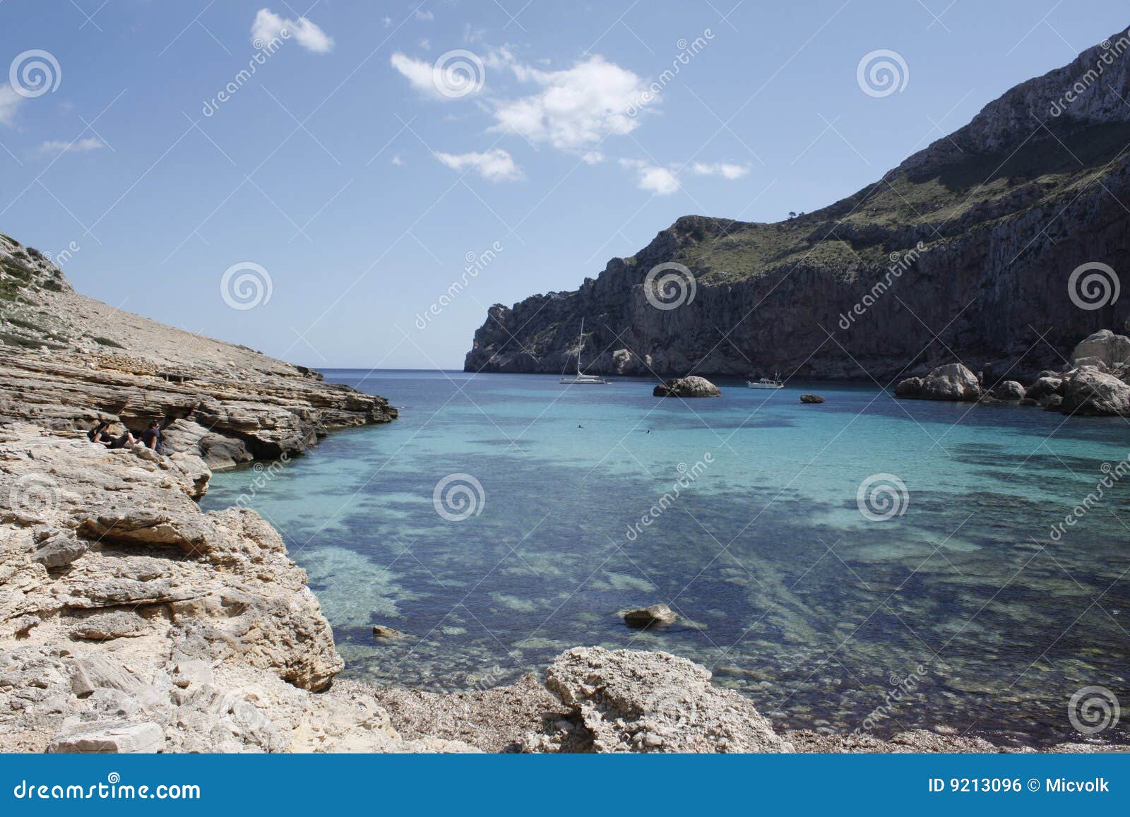 Bucht cala盖帽de figuera formentor mallorca