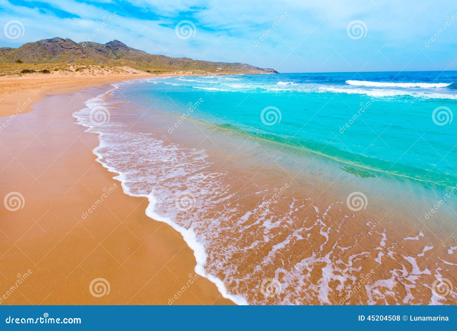 calblanque beach park manga mar menor murcia