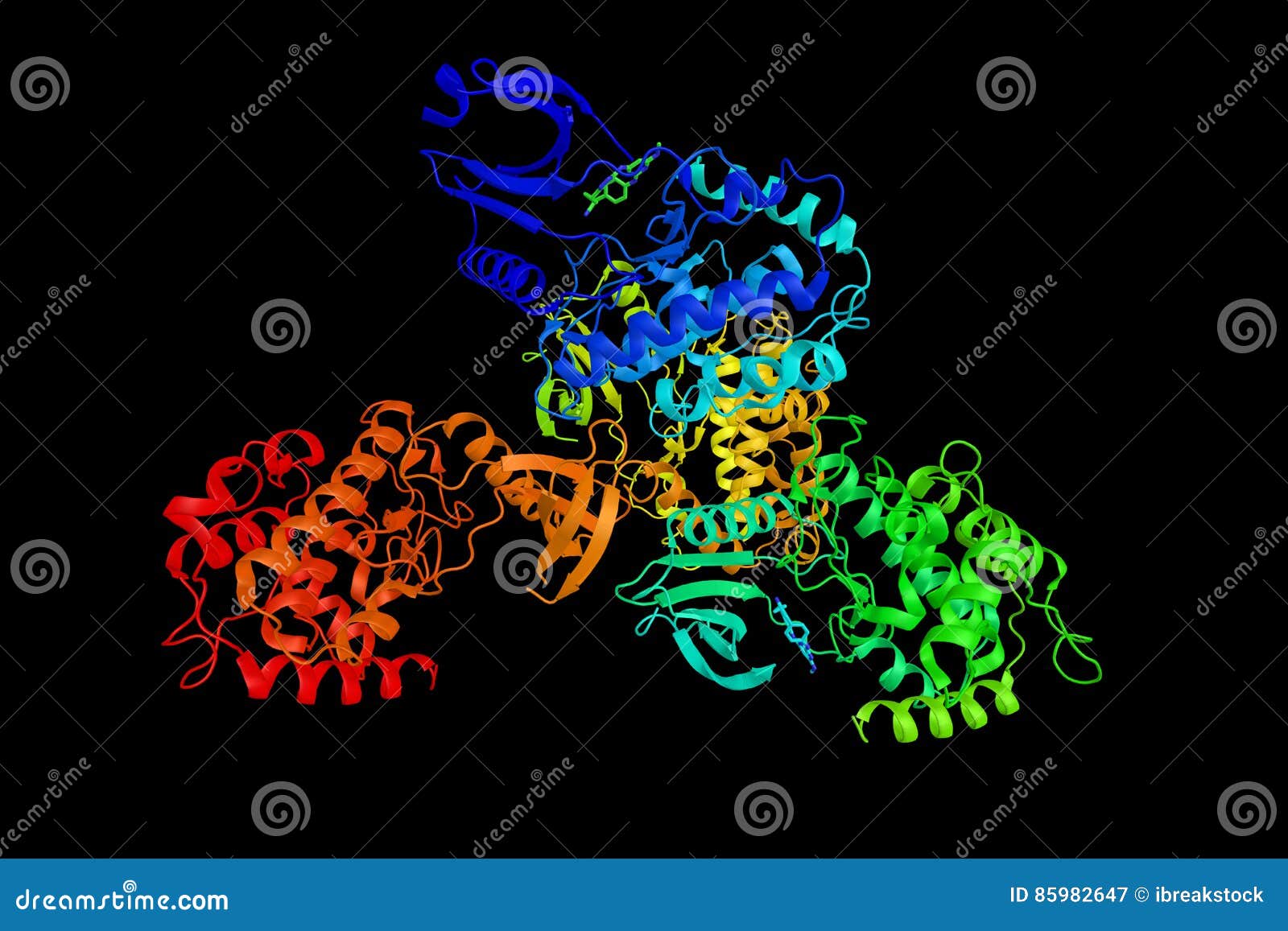 BRCA1 (3d Structure), a Human Tumor Suppressor Gene, Found in Al