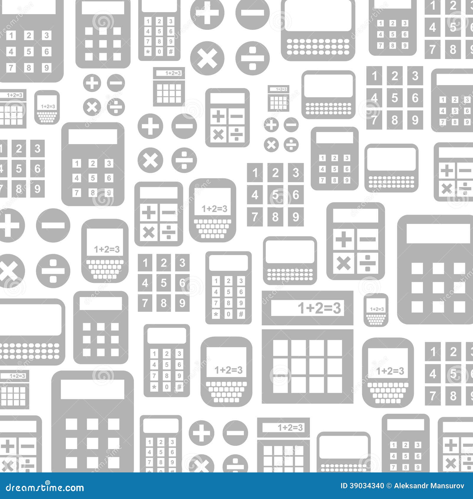 Calculadora un fondo ilustración del vector. Ilustración de grupo