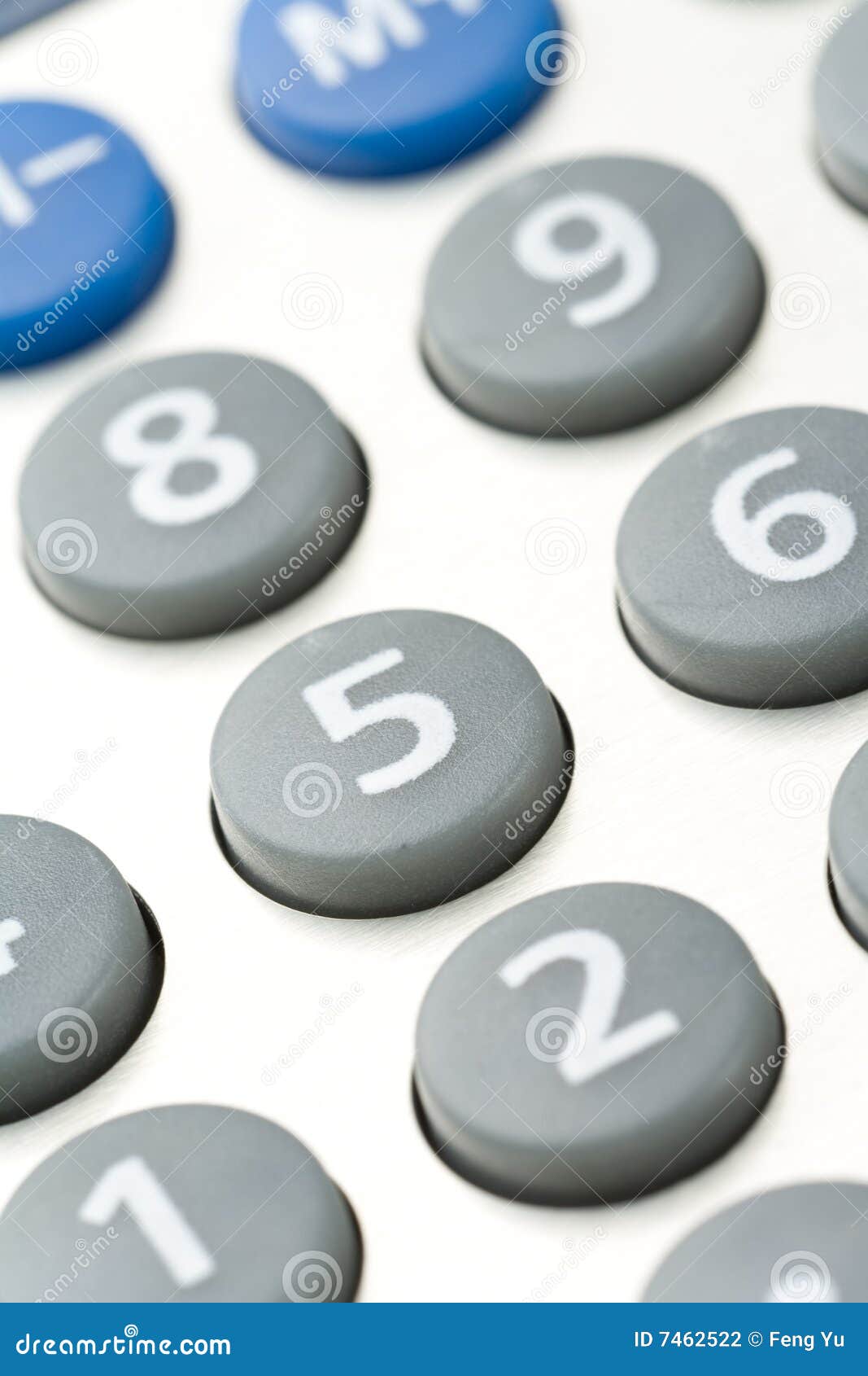 Calculator keypad stock photo. Image of number, counting 7462522