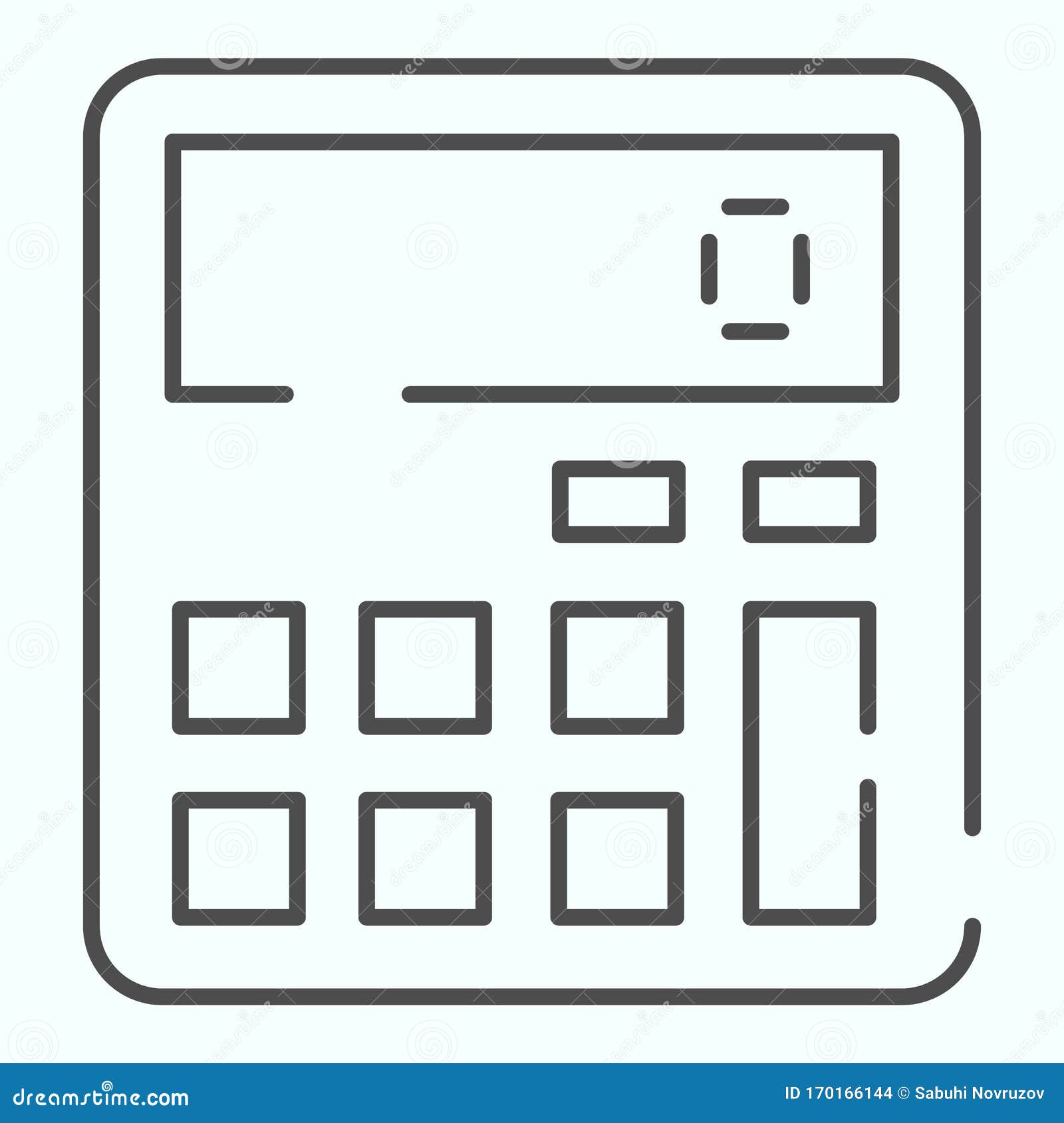 CALCULATE Web Button (online calculator mathematics tools icon) Stock  Vector