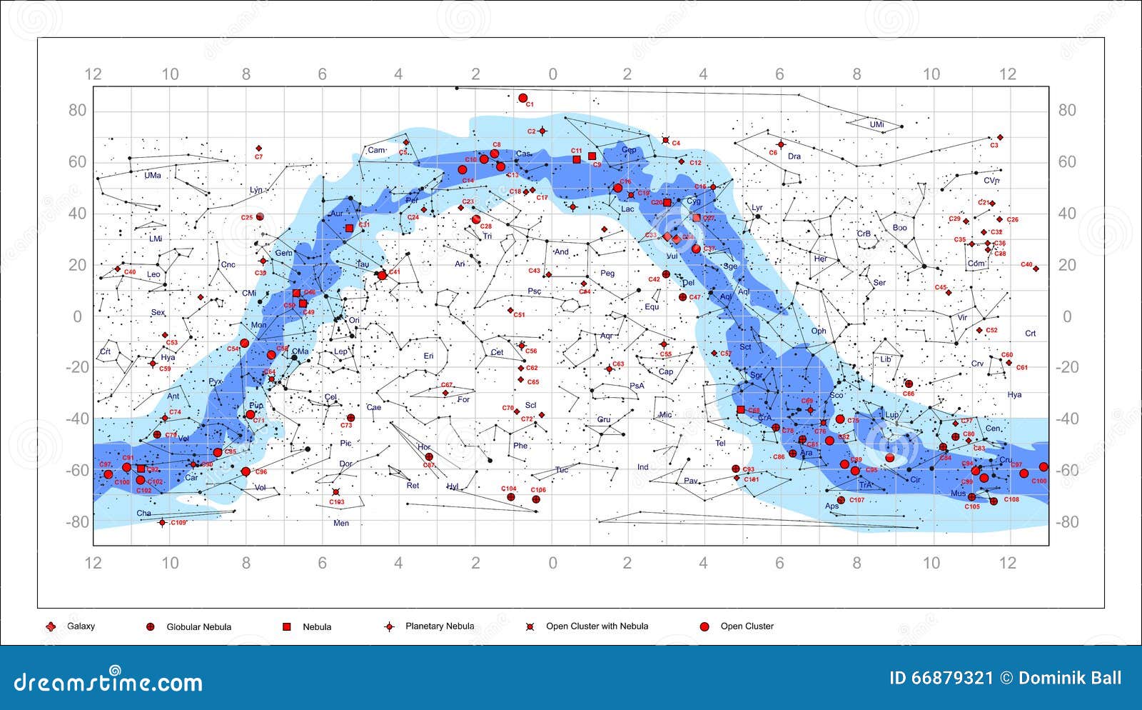 Astronomy Charts Constellations