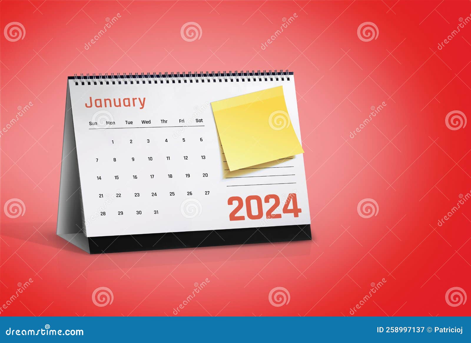 Calendário Adesivo 2024