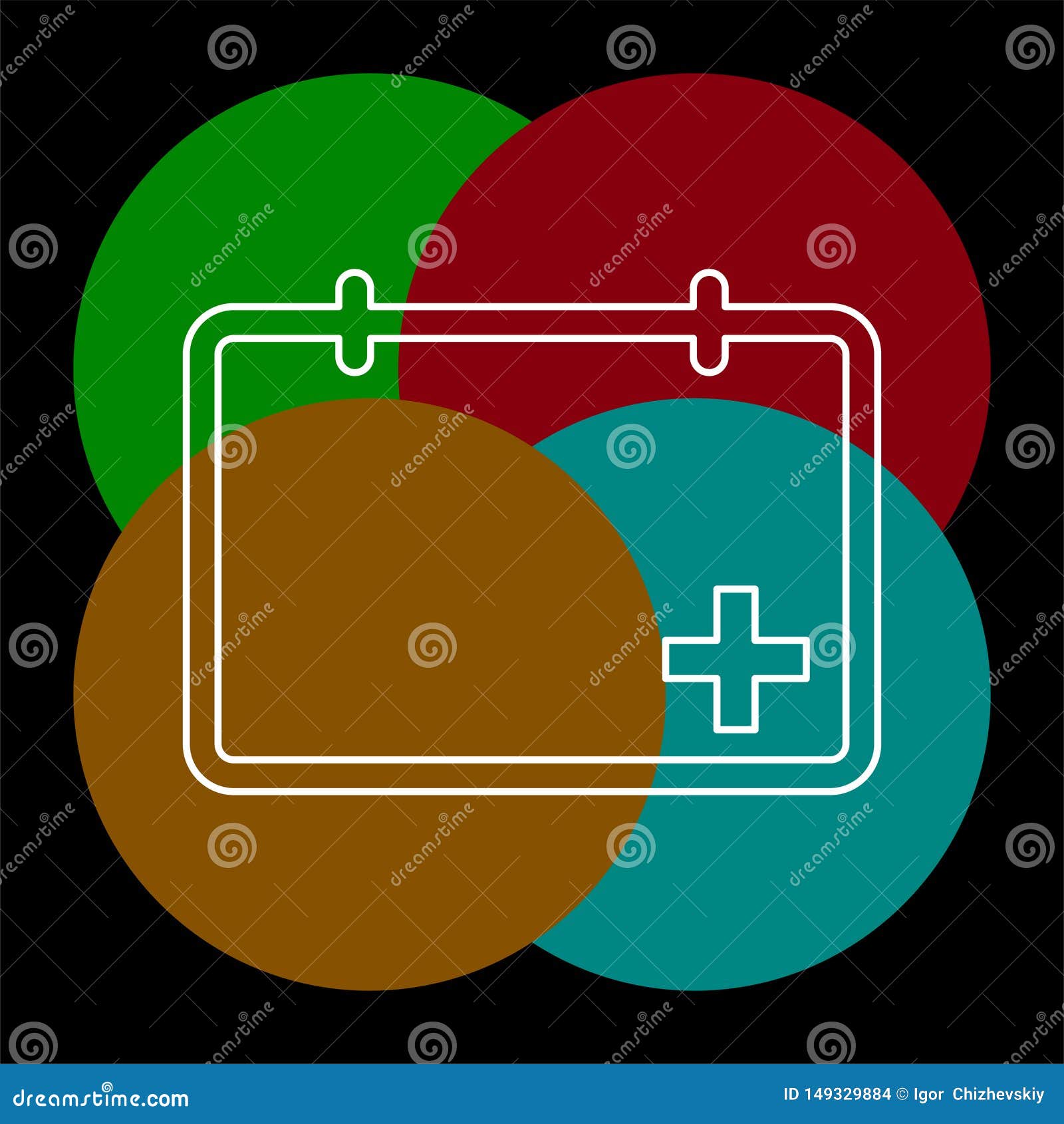 Calendar with Add Sign Icon, Add Date Stock Vector Illustration of