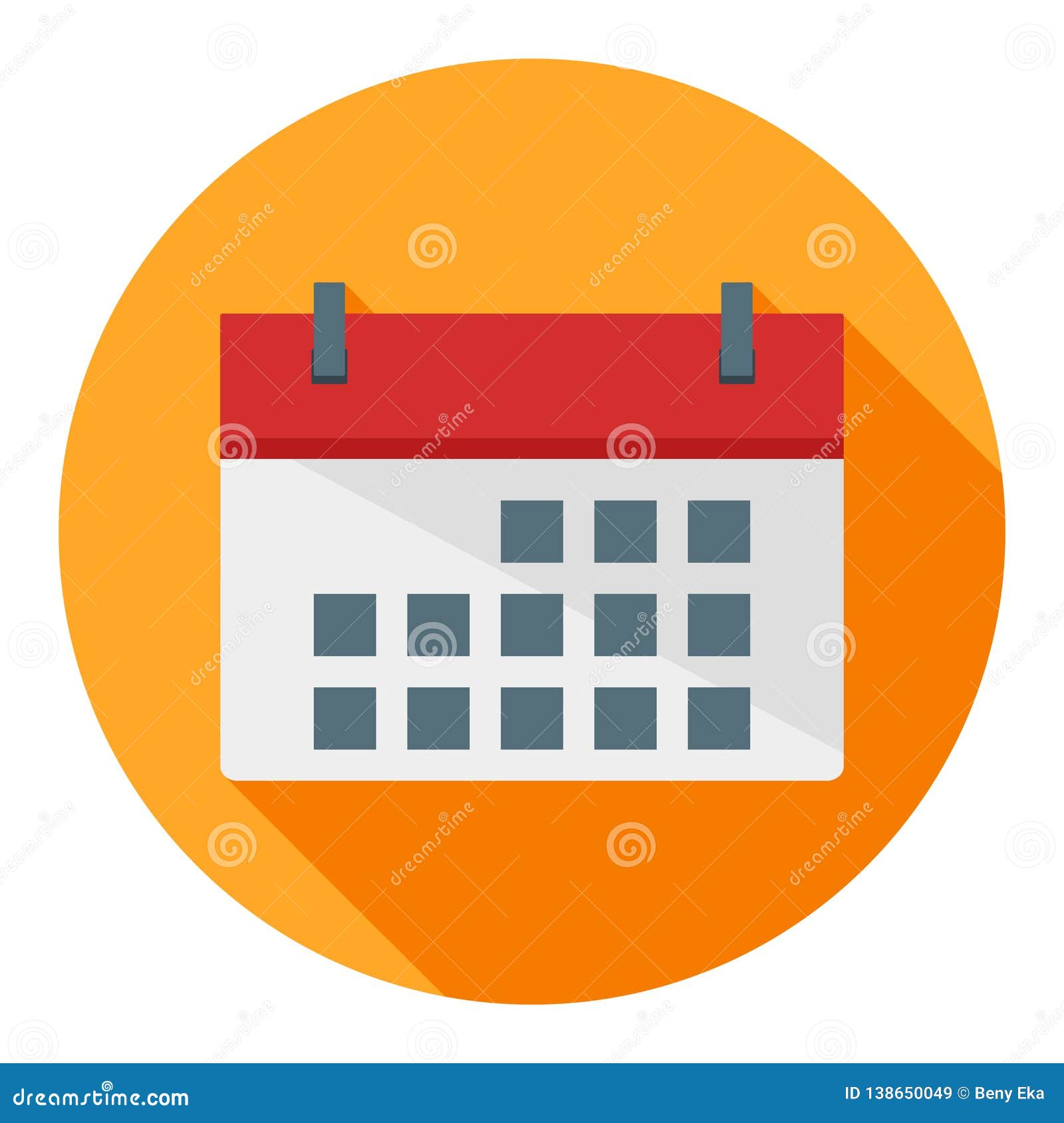 Calendar Business Flat Icon Date Event Stock Vector Illustration Of Appointment Perfect