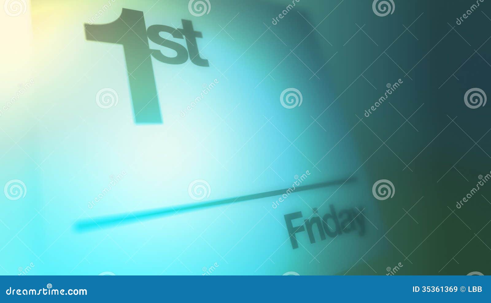 Calendar Days Flipping Loop Stock Footage Video of blue, loop 35361369