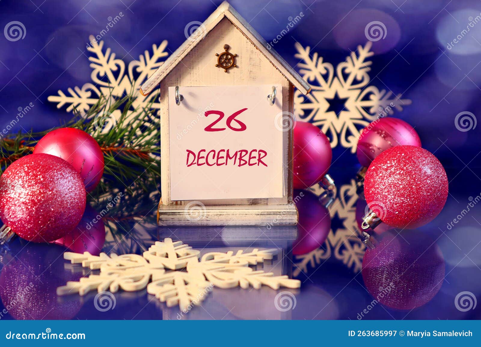 calendar-for-december-26-decorative-house-with-the-name-of-the-month