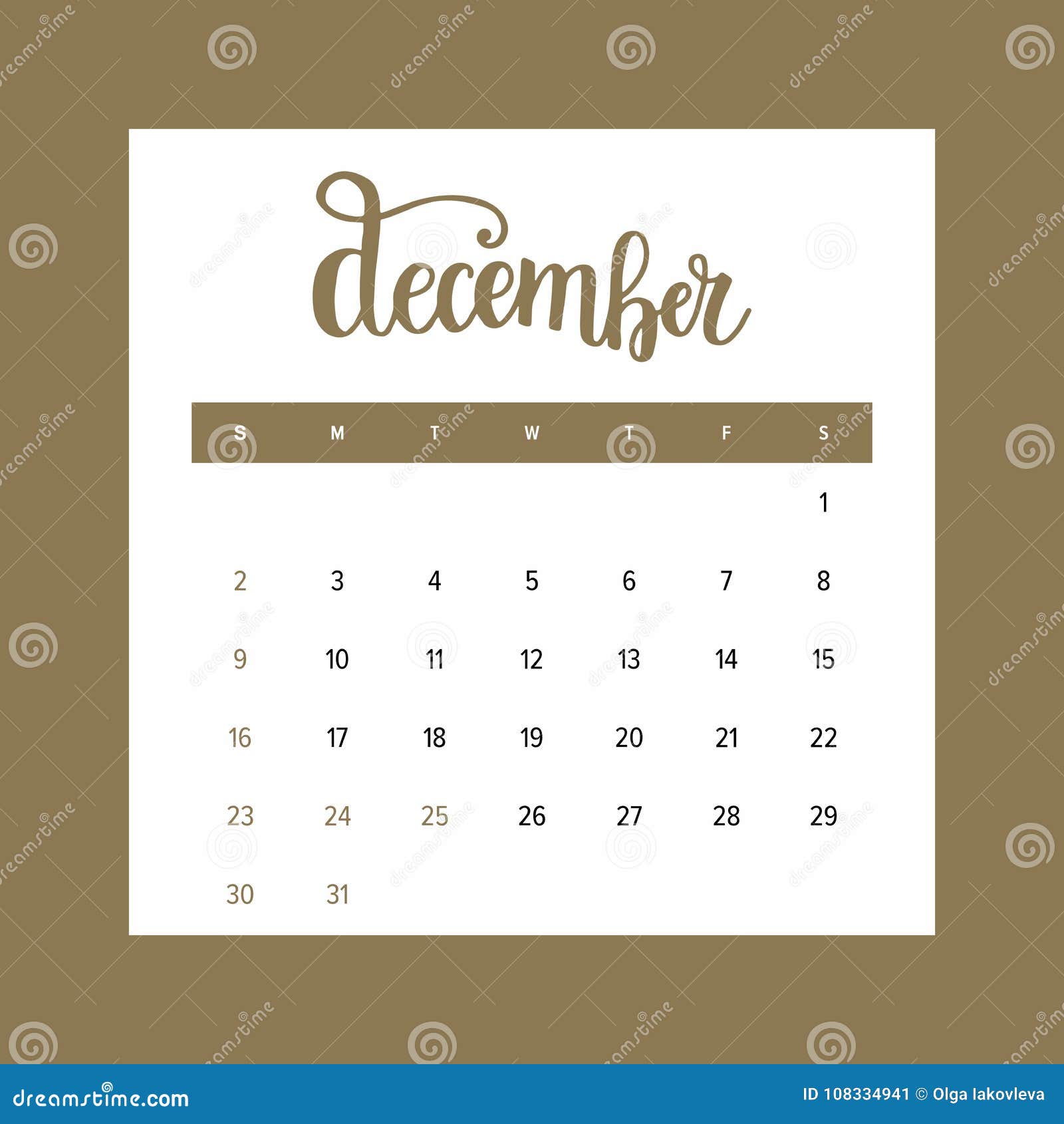 Calendar 18 December One Month Of The Year Elegant Design Template Stock Vector Illustration Of Business Calendar Calendar 18 December One Month Of The Year Elegant Design Template Stock Vector Illustration Of Business Calendar