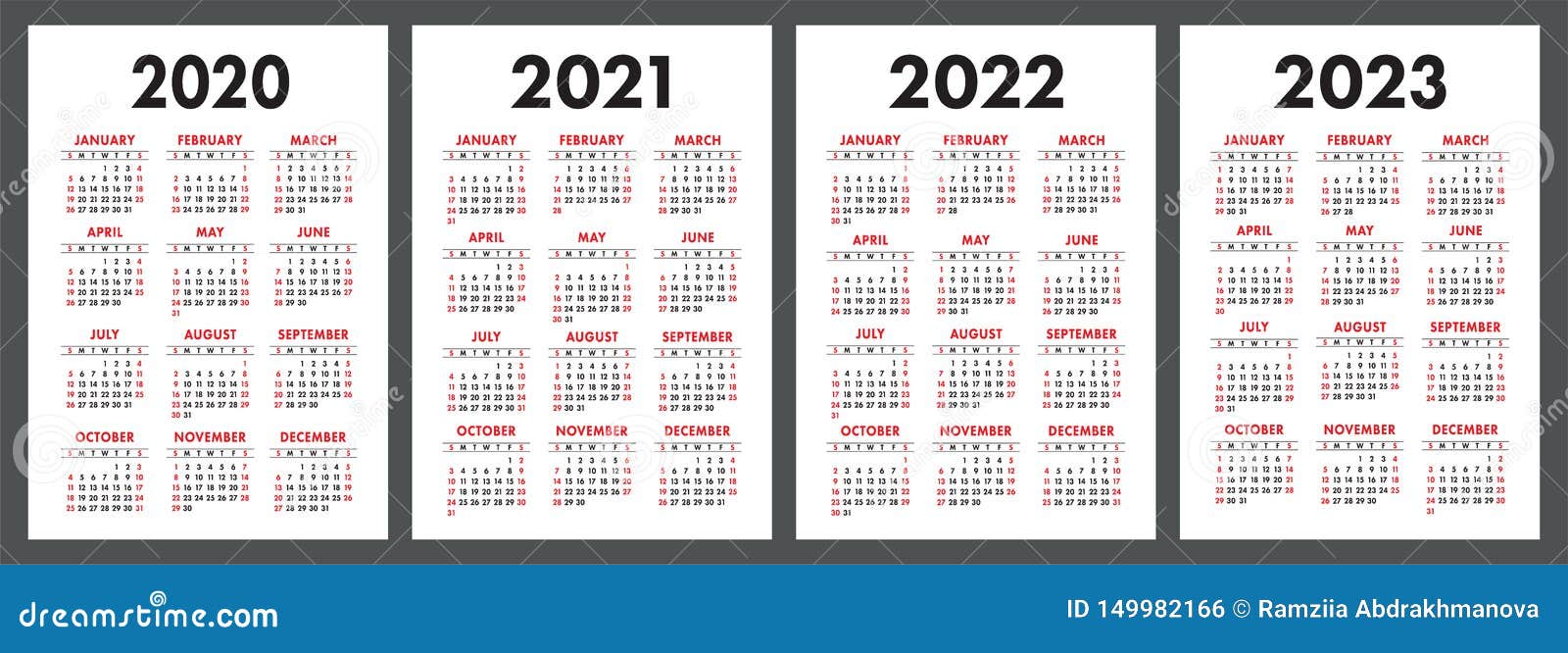 Calendar 2023 2024 Year The Week Starts On Sunday Annual Zohal