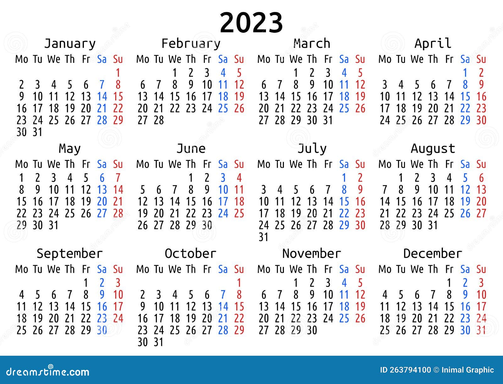 Calendar English 2024 And 2025 Years. The Week Starts Sunday. Annual