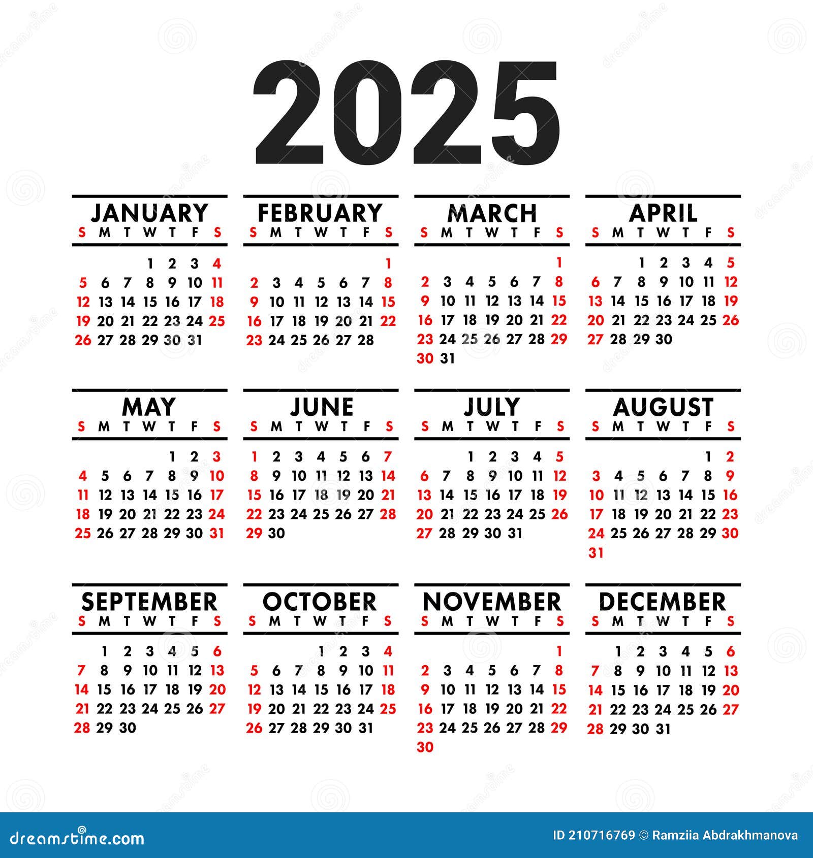 calendar-2025-english-vector-square-wall-or-pocket-calender-design-template-new-year-week
