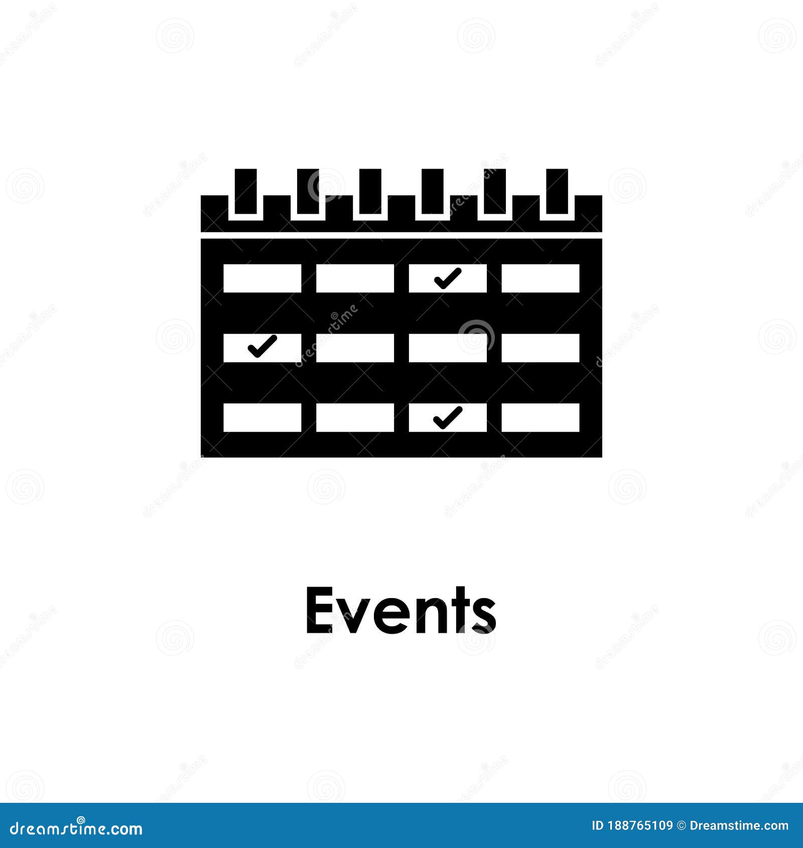 Calendar, Events Icon. Element of Business Icon for Mobile Concept and