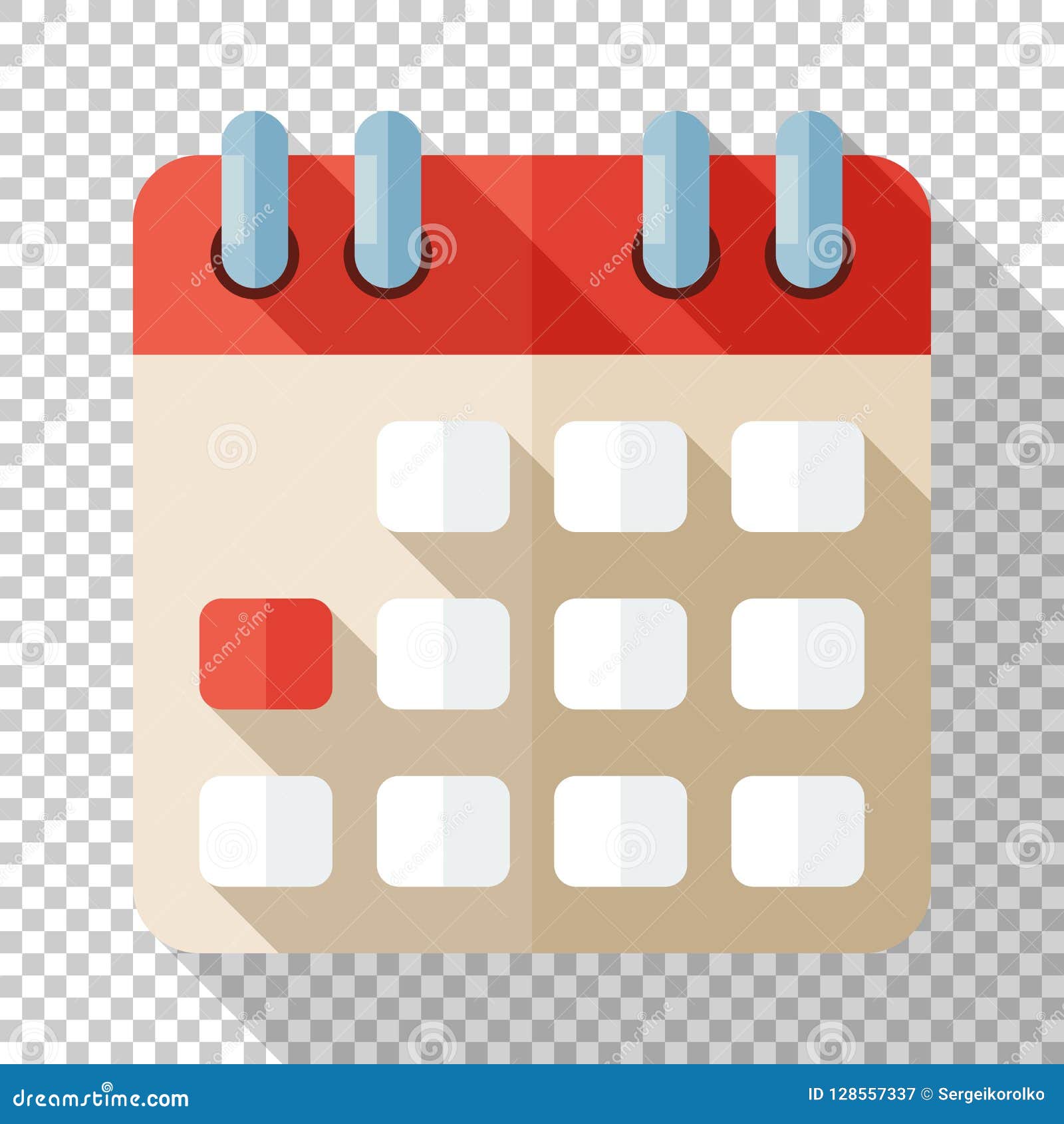 Calendar Icon In A Flat Style On A Transparent Background Stock Vector Illustration Of Long Business Calendar Icon In A Flat Style On A Transparent Background Stock Vector Illustration Of Long Business