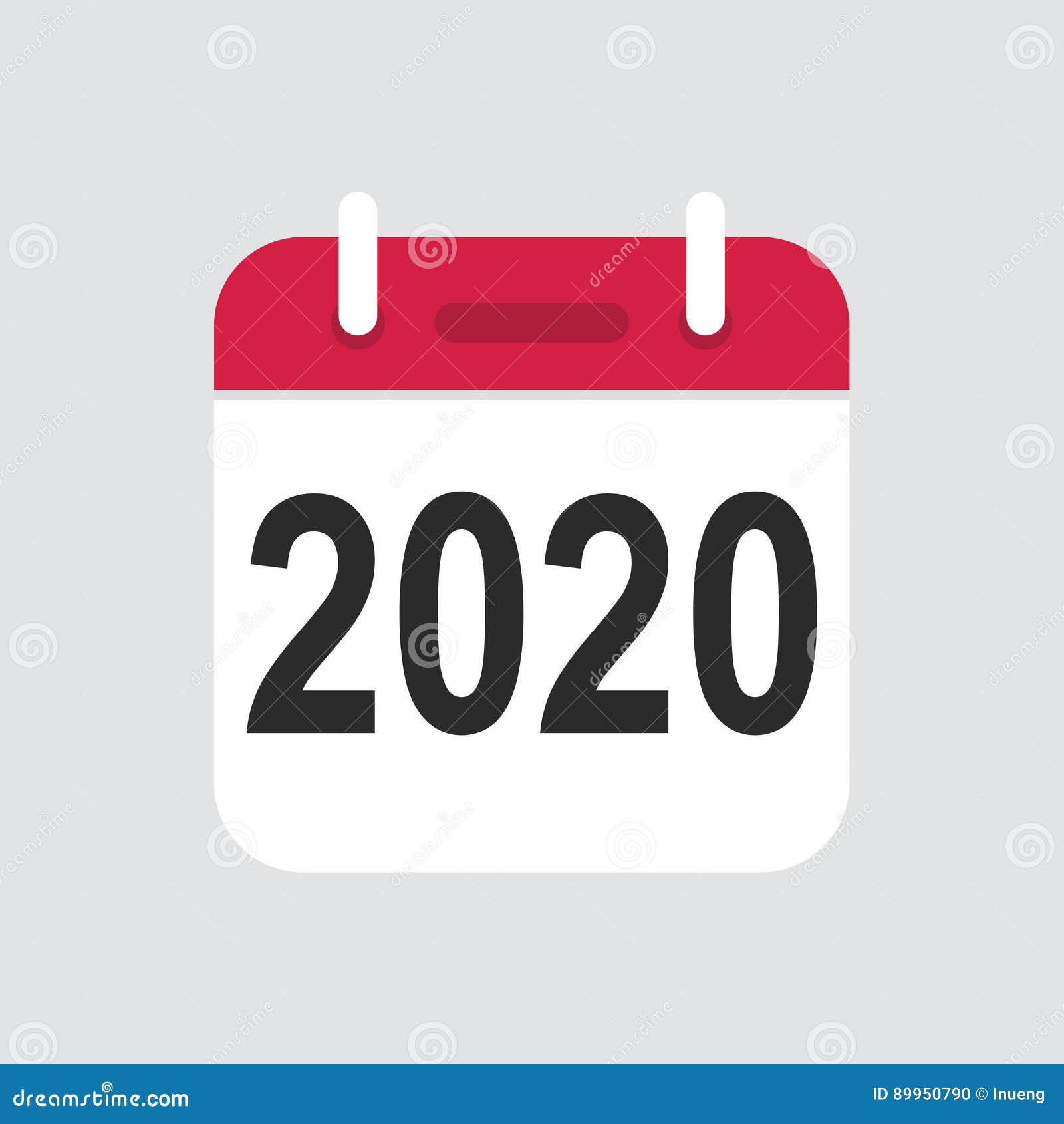 2020 Calendar icon vector stock vector. Illustration of