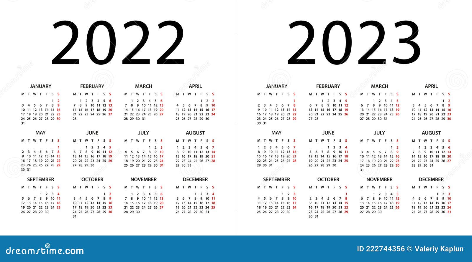 calendar-2022-2023-illustration-week-starts-on-monday-calendar-set