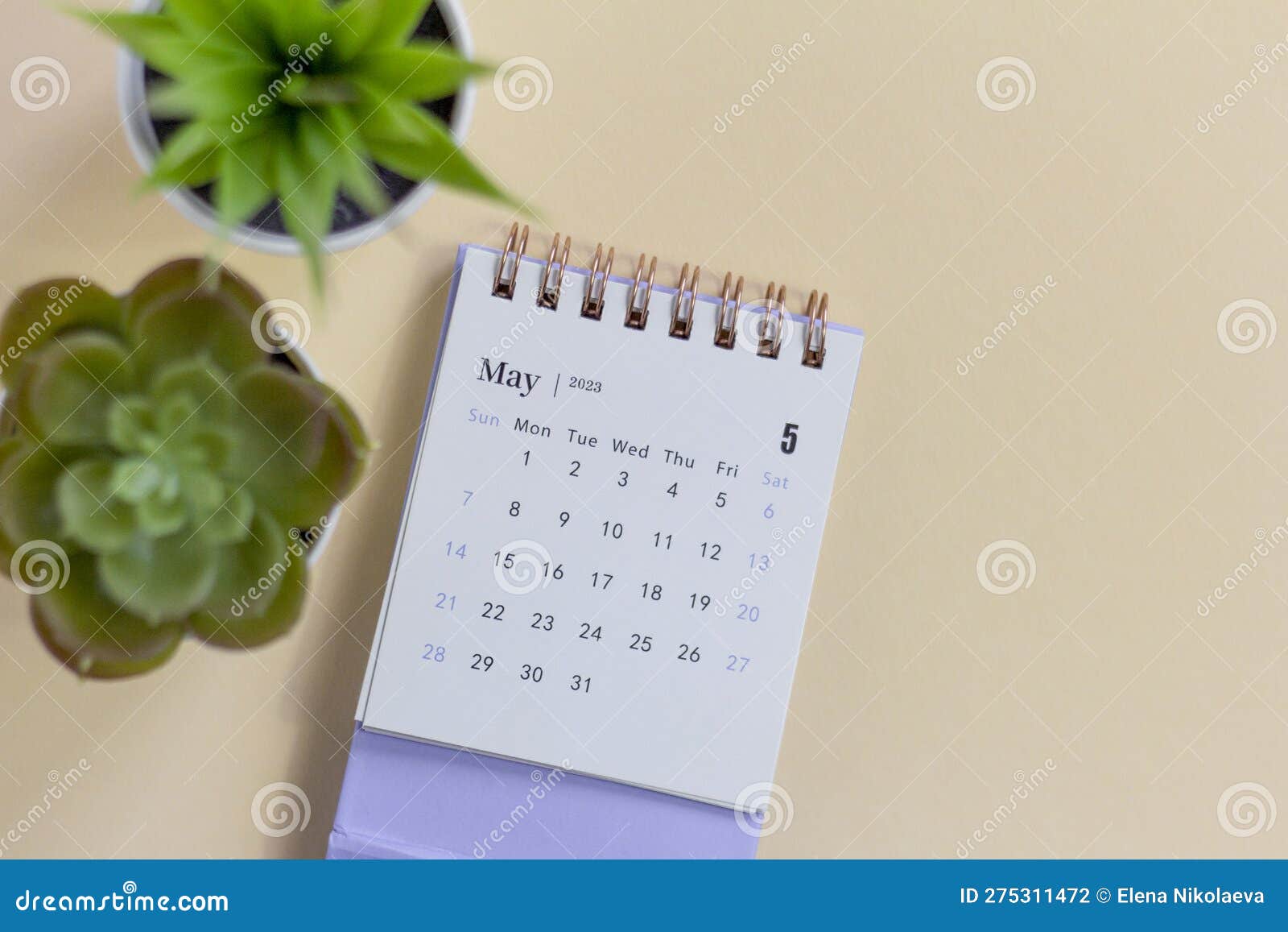 Calendar for May 2023 on the Desktop for Managing and Planning Every