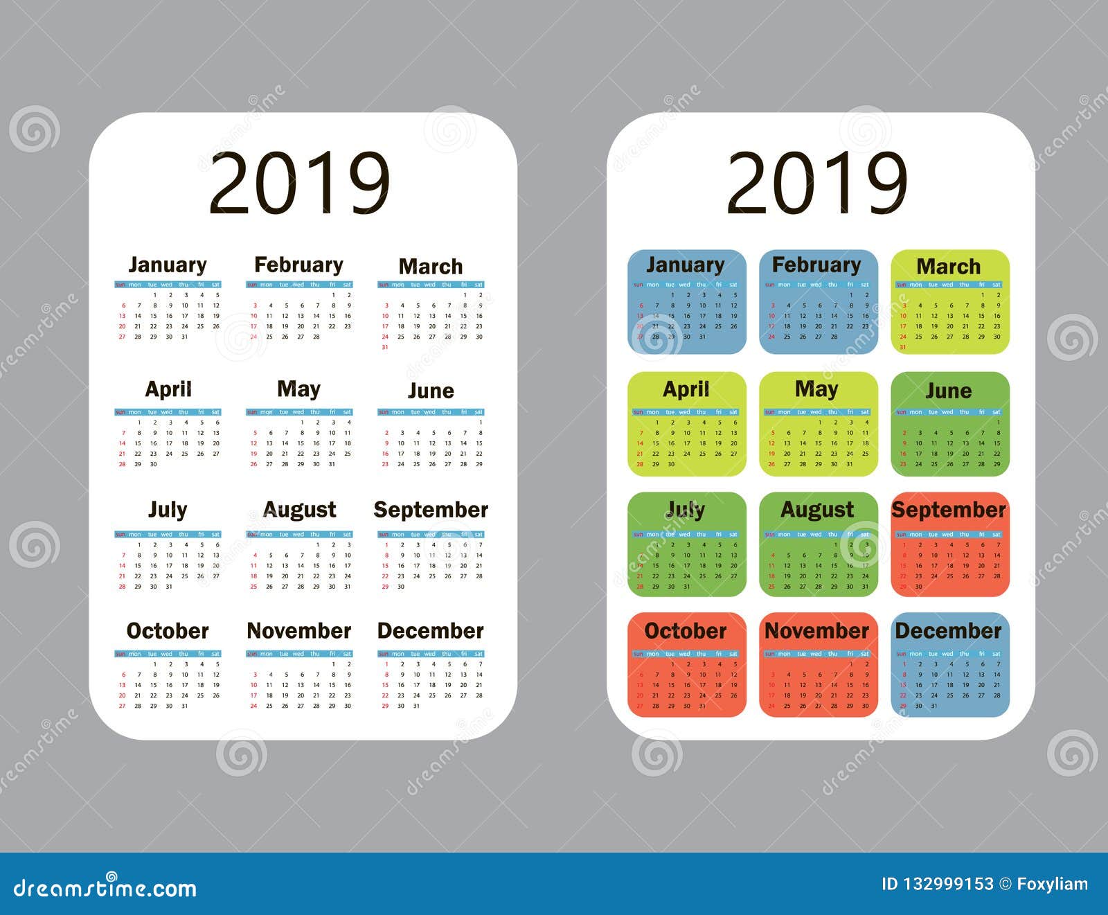 calendar-2019-vector-template-stock-vector-illustration-of-organizer