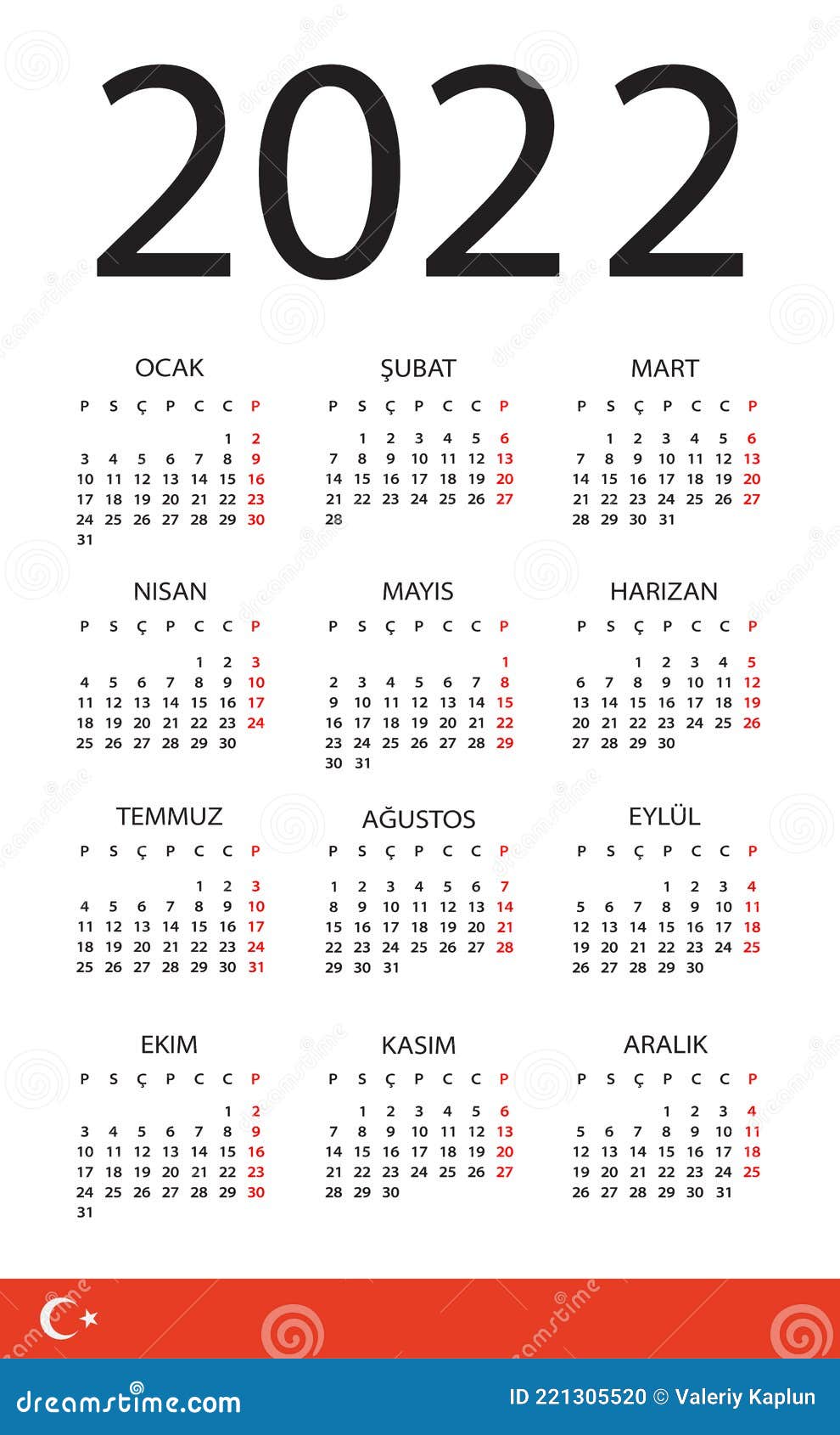 Aramco calendar 2022