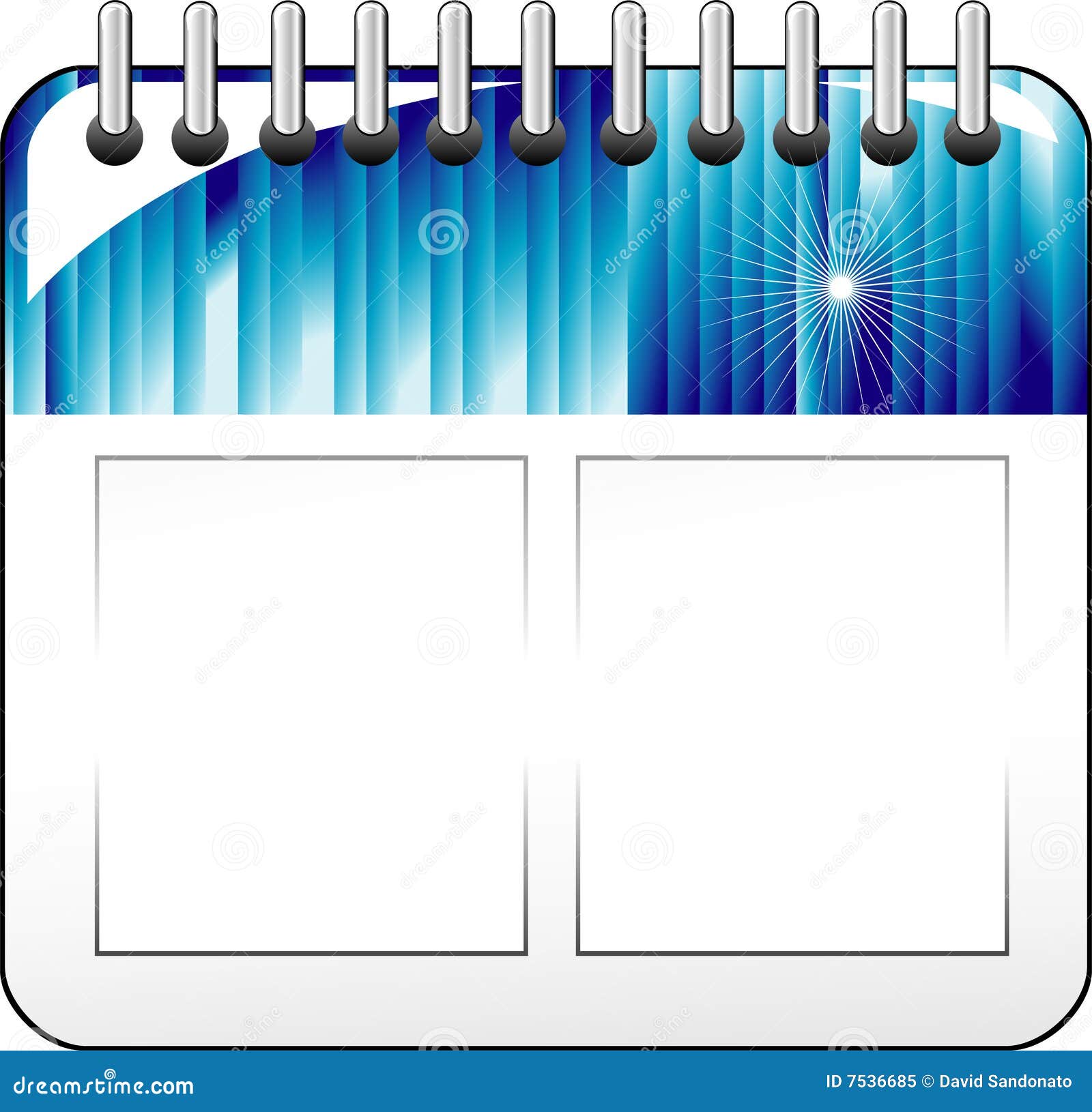 Calendar wall icon stock vector. Illustration of clean - 7536685