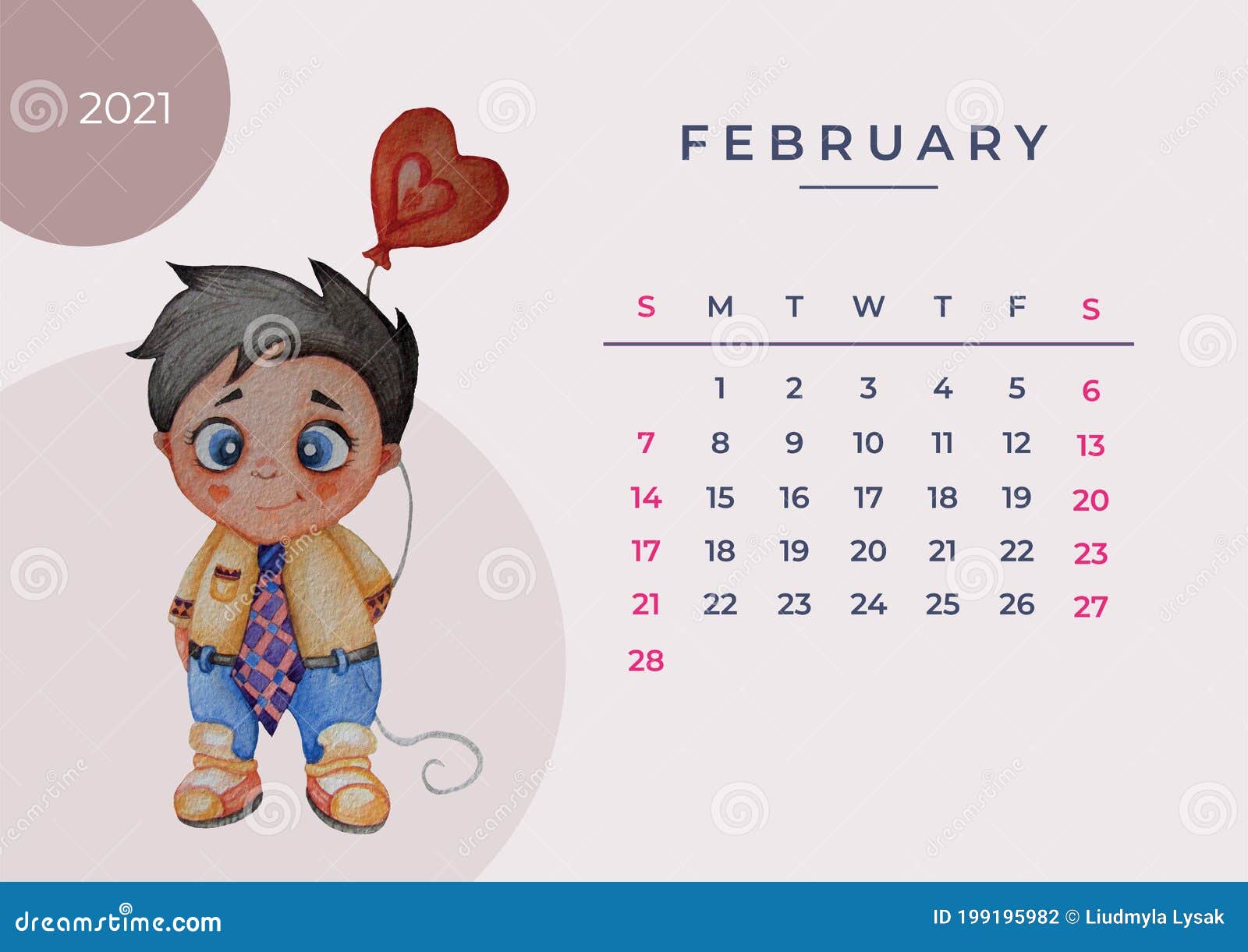 Featured image of post February 2021 Calendar Cartoon : We're sure kids will love them!