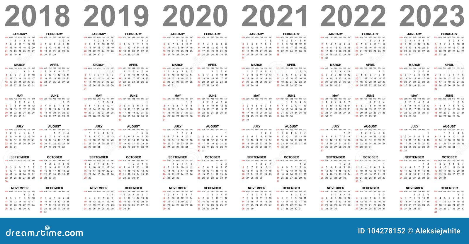 Calendarios Simples Por Años 2018 2019 2020 2021 2022 ... Calendarios Simples Por Años 2018 2019 2020 2021 2022 ...