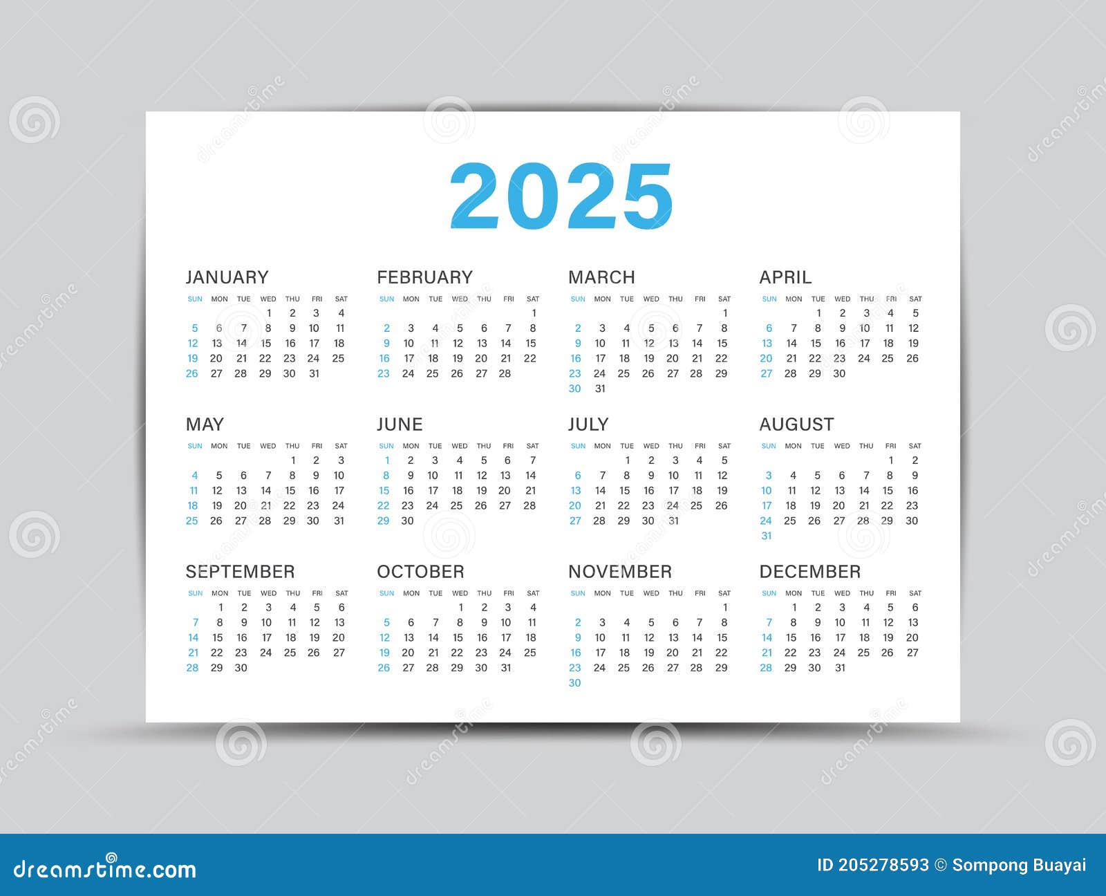 Calendrier 2024 Modèle Vecteur Set Desk Calendrier 2024 Bonne Année 2024  Calendrier Mural 2024 Conception Planificateur 2024 Début De La Semaine Le  Dimanche Ensemble De 12 Mois Conception De Couverture Organisateur Vecteur