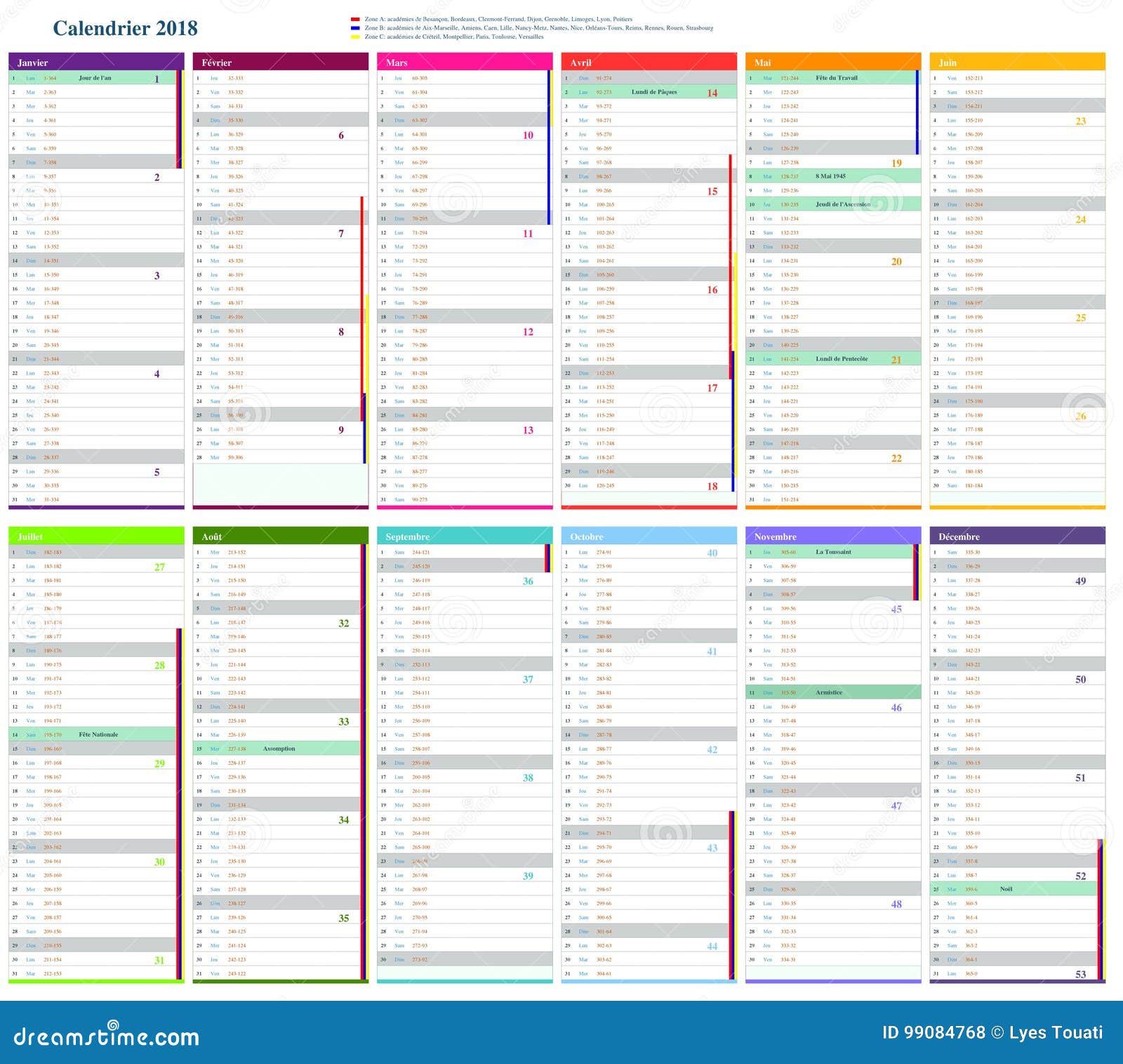 Cinwololo Calendario 2018: Imprime tu planificador anual Cinwololo Calendario 2018: Imprime tu planificador anual