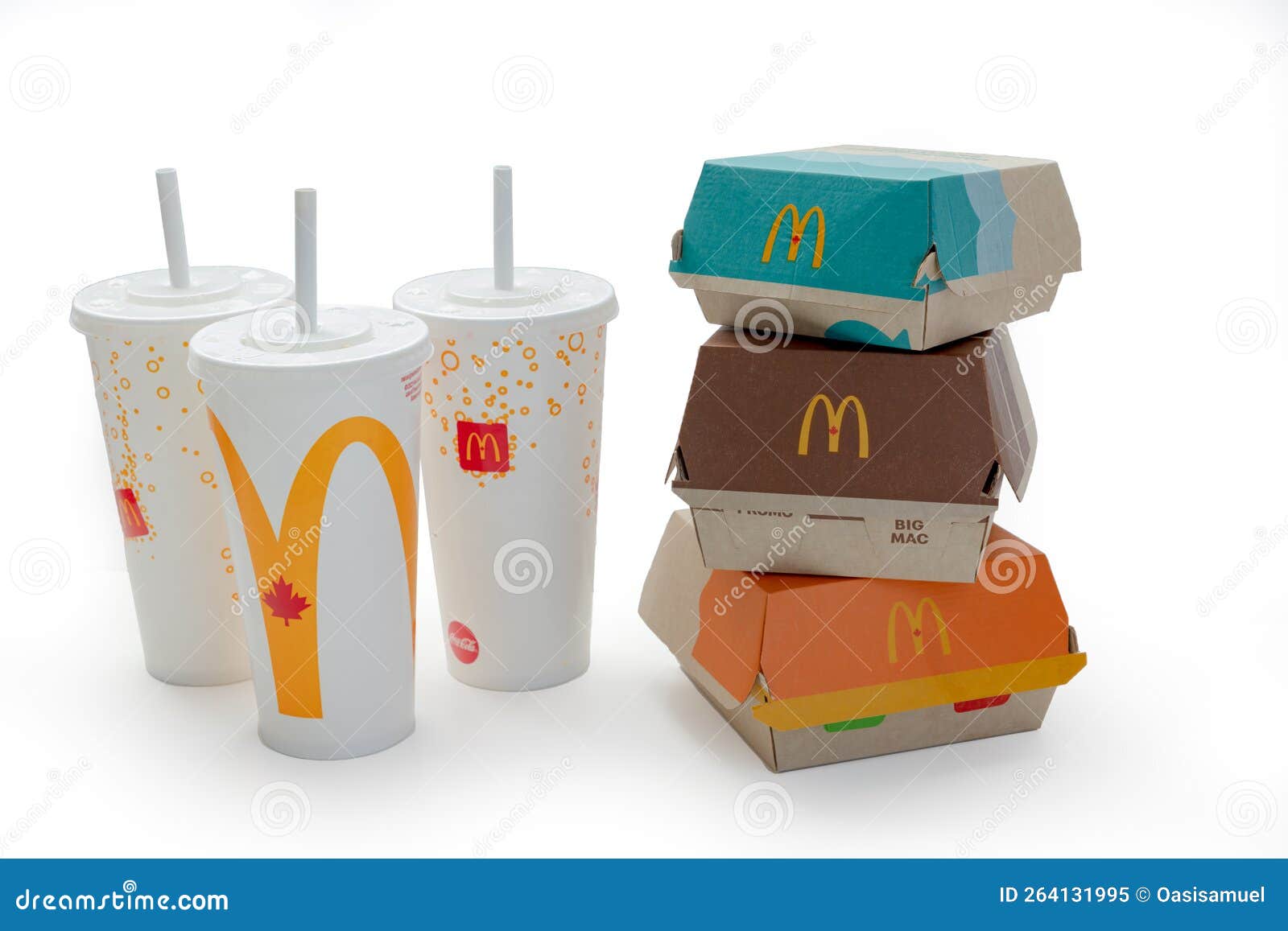 A McDonald S a McCrispy, Double Bigmac and FiletOFish with Soft