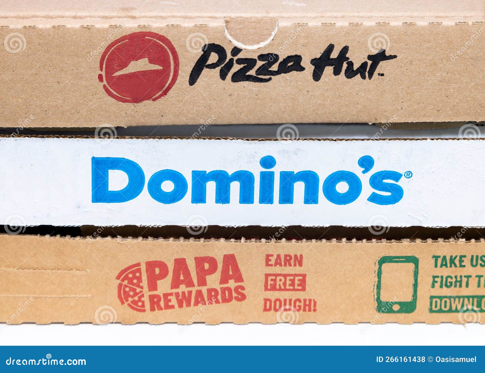 Dominos Pizza Box Stock Photos - Free & Royalty-Free Stock Photos from  Dreamstime