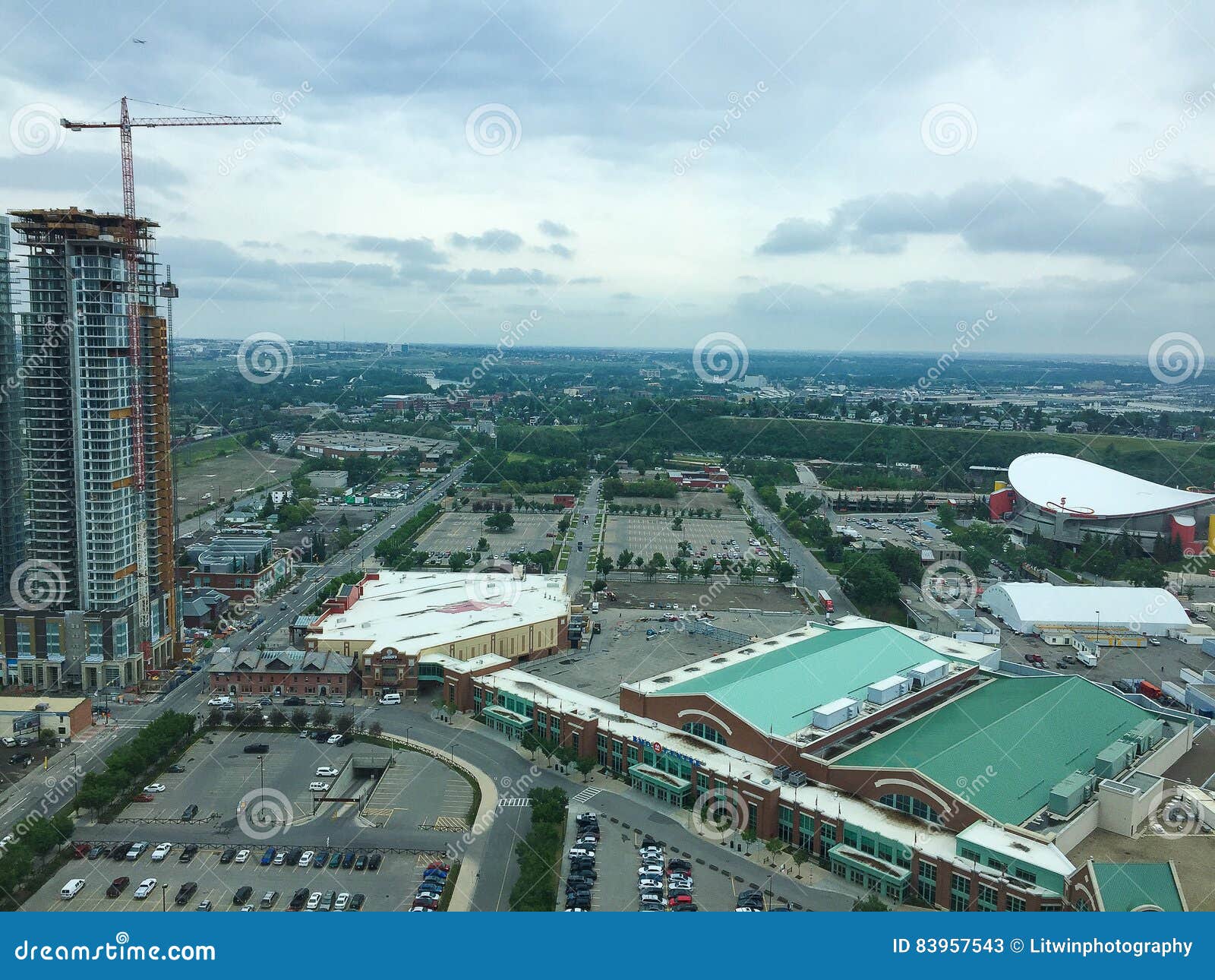 Calgary alberta saddledome editorial stock photo. Image of calgary