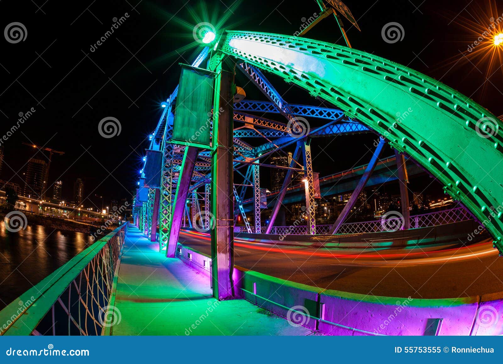 calgary landmark: langevin bridge