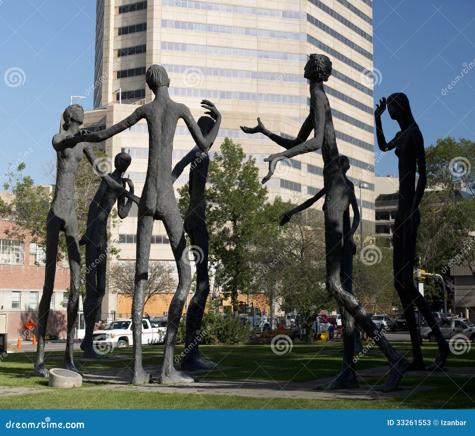 Calgary place editorial stock photo. Image of modern 33261553