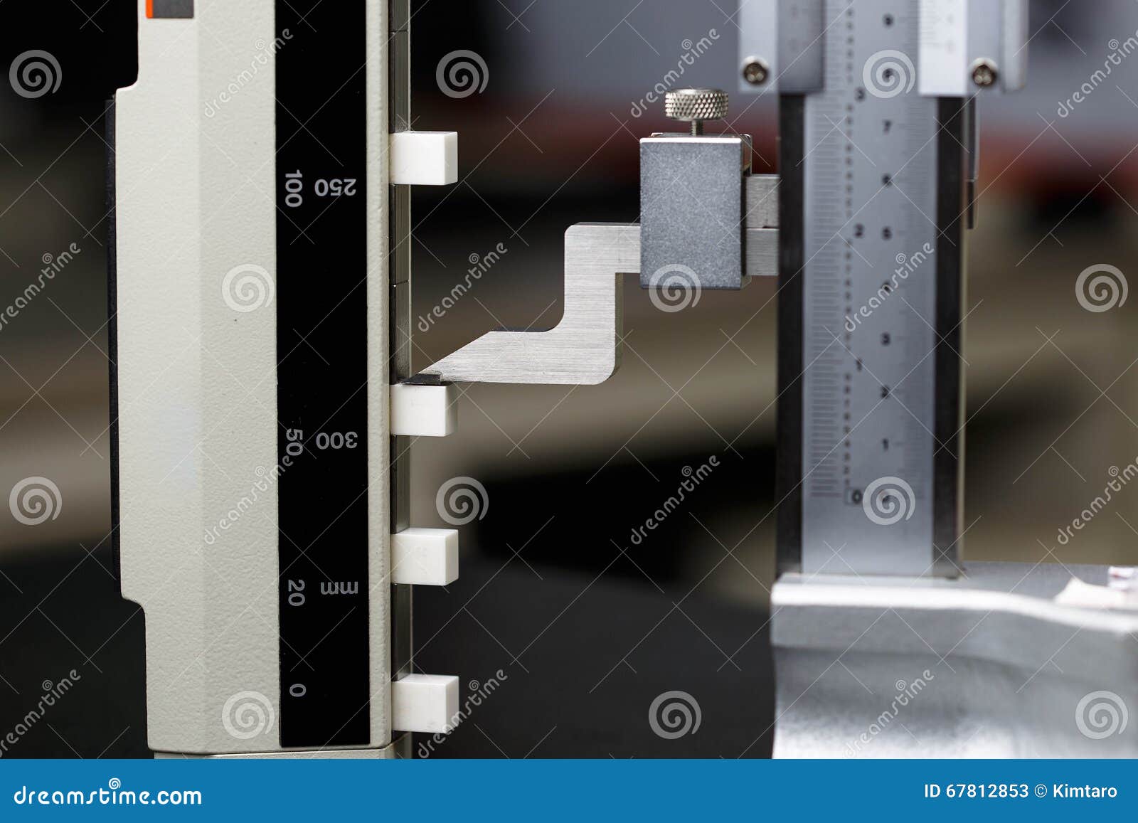 Calibration high gauge stock image. Image of checker 67812853