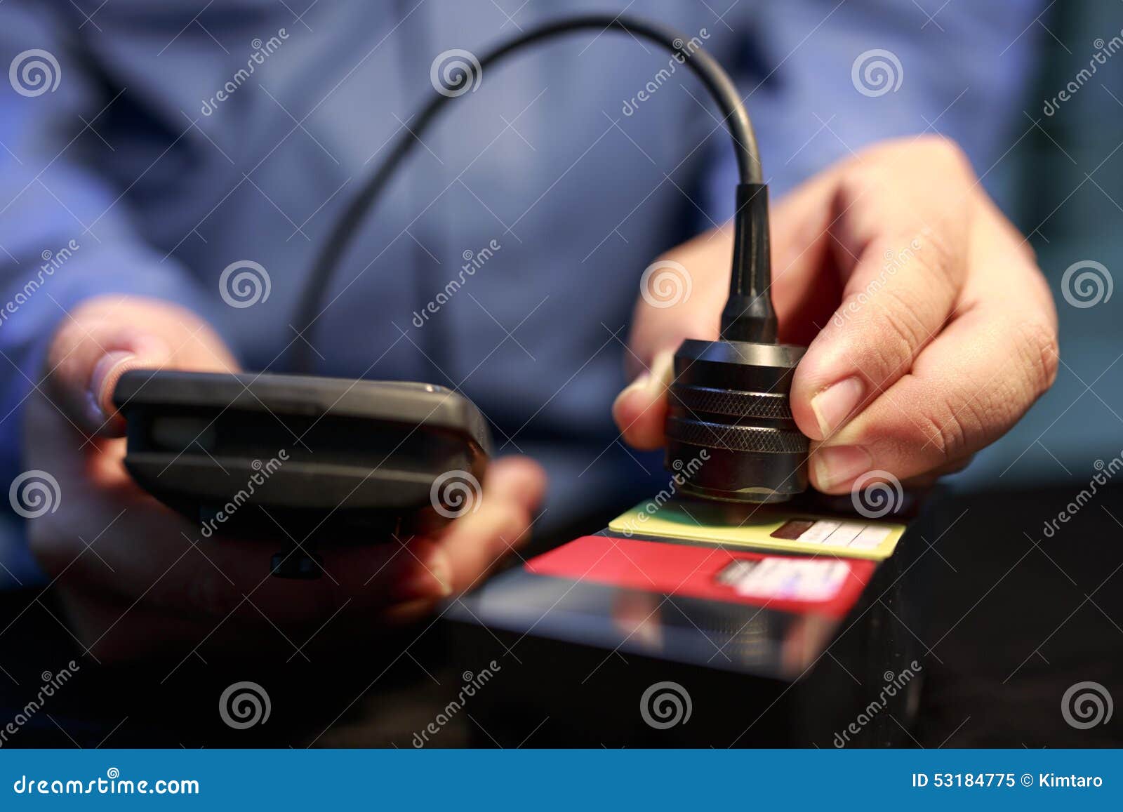 Calibration Paint Coating Thickness Tester with Plastic Shim Stock