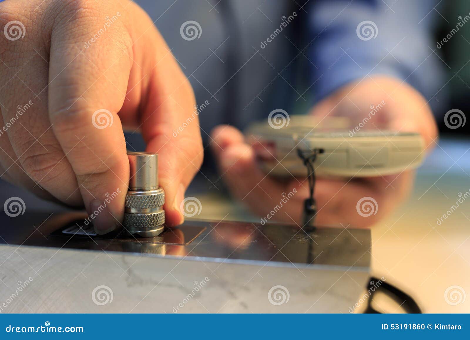 Calibration Paint Coating Thickness Tester with Plastic Shim Stock