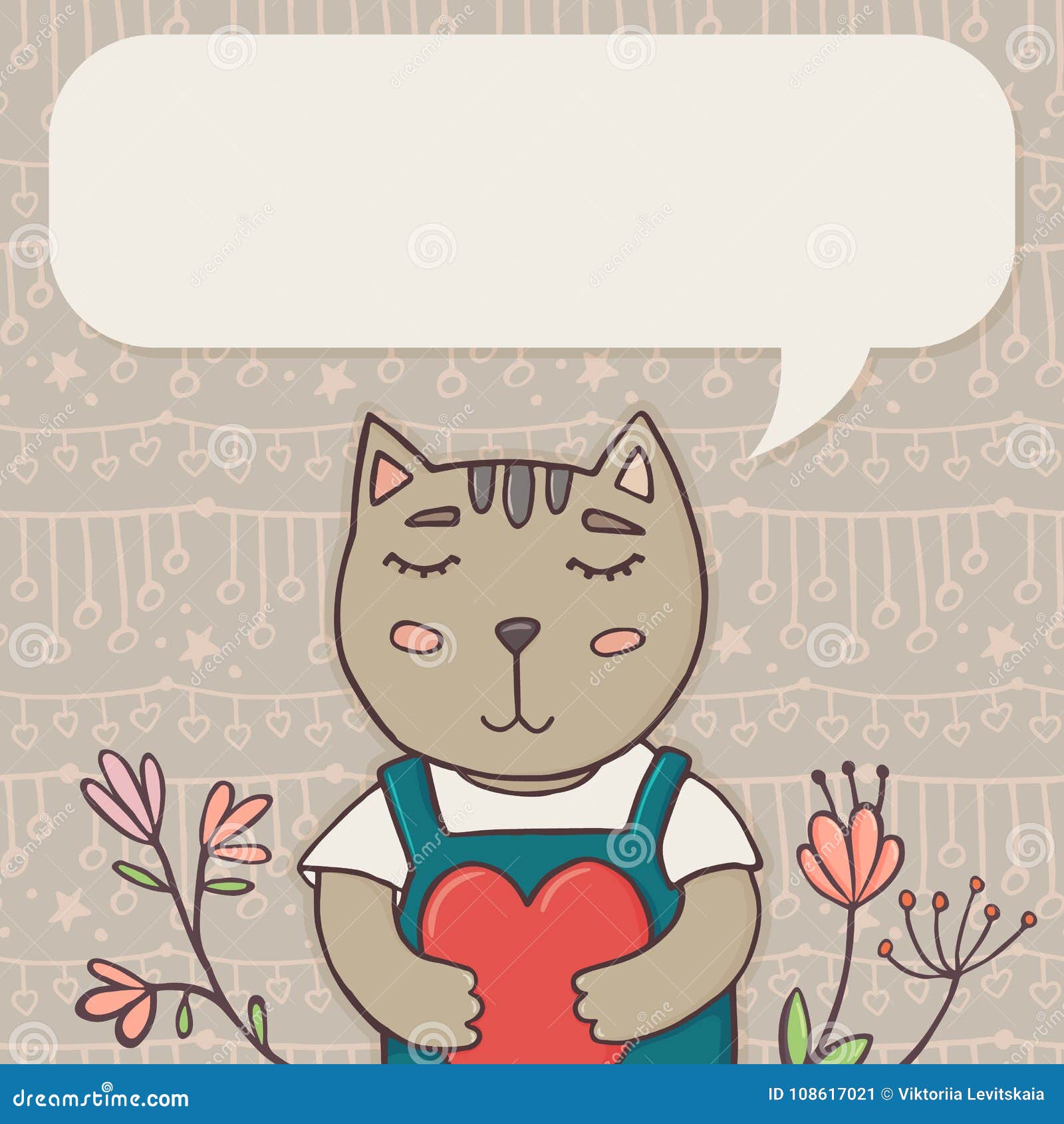 Calibre De Carte De Voeux Avec Le Chat Et Endroit Pour Le Texte Illustration De Vecteur Illustration Du Chat Calibre Calibre De Carte De Voeux Avec Le Chat Et Endroit Pour Le Texte Illustration De Vecteur Illustration Du Chat Calibre