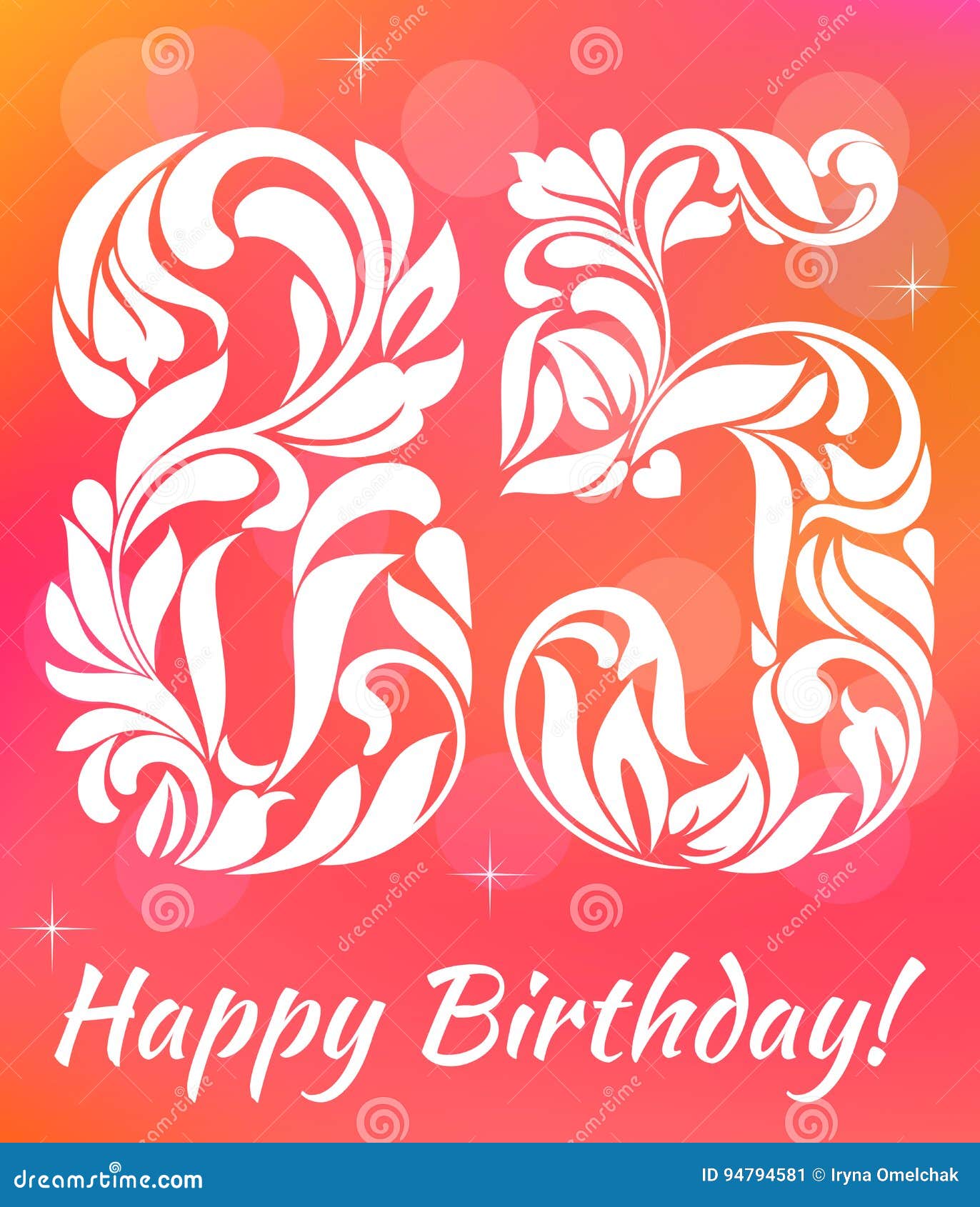 Calibre Lumineux De Carte De Voeux Celebrant 85 Ans D Anniversaire Fonte Decorative Illustration De Vecteur Illustration Du Voeux Celebrant Calibre Lumineux De Carte De Voeux Celebrant 85 Ans D Anniversaire Fonte Decorative Illustration De Vecteur Illustration Du Voeux Celebrant