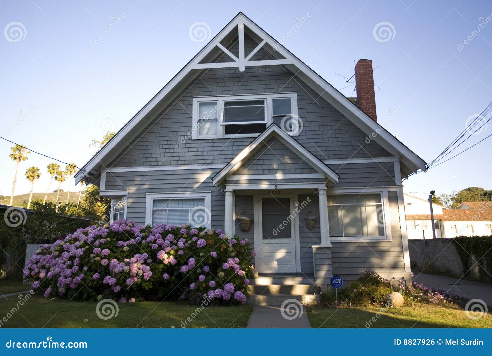 California Beach Cottage Stock Photo Image Of Beach Wood 8827926