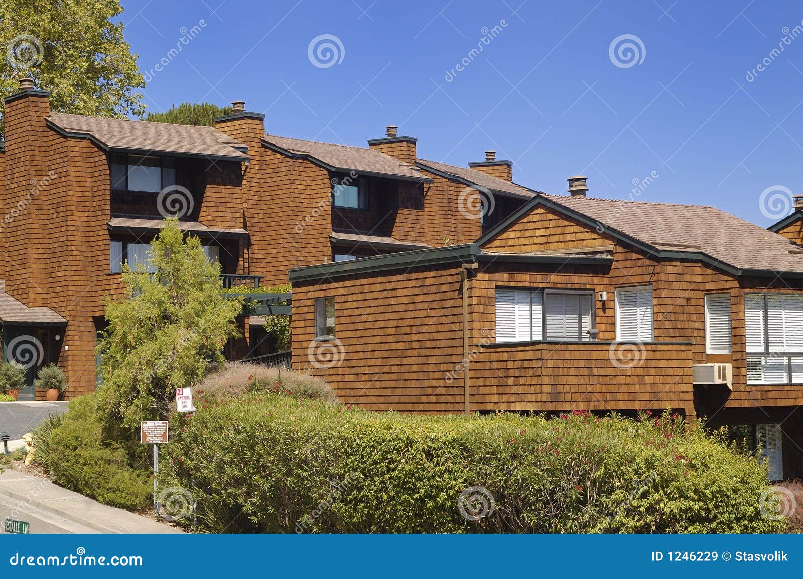 California condo 1 stock image. Image of brown, green 1246229