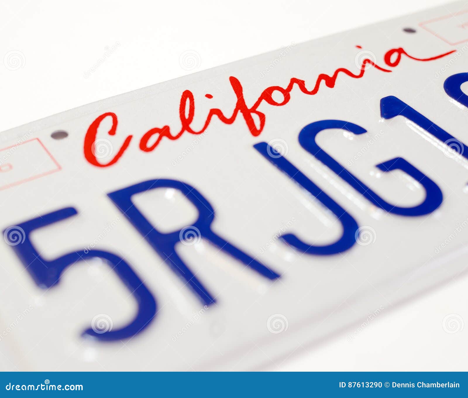 California License Plate stock photo. Image of california 87613290