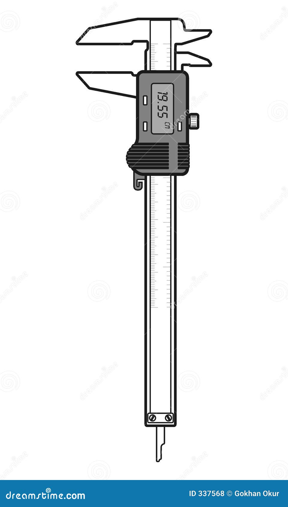 Caliper stock illustration. Illustration of valentine, sweets 337568