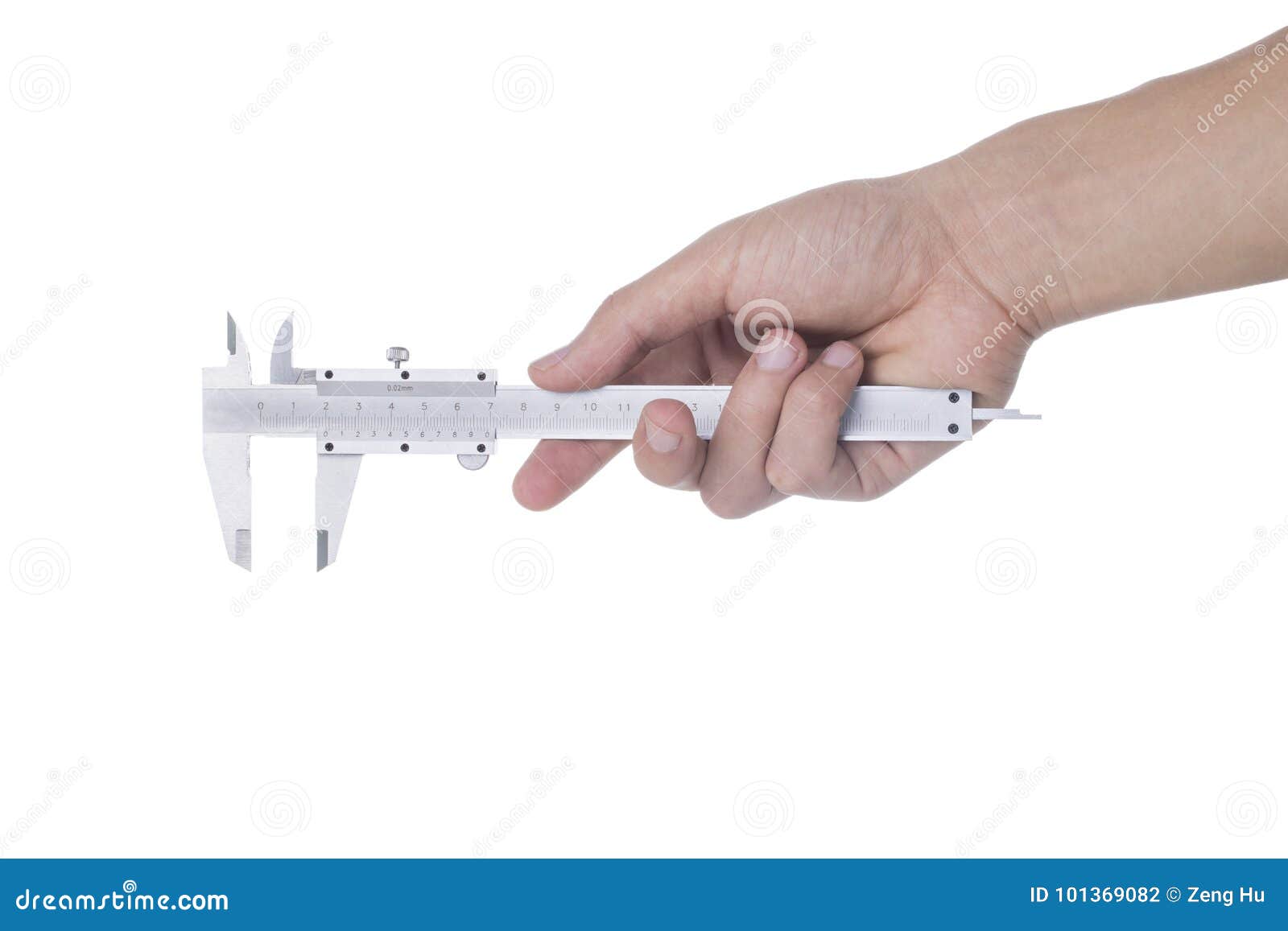 Caliper stock photo. Image of accurate, hand, engineering 101369082