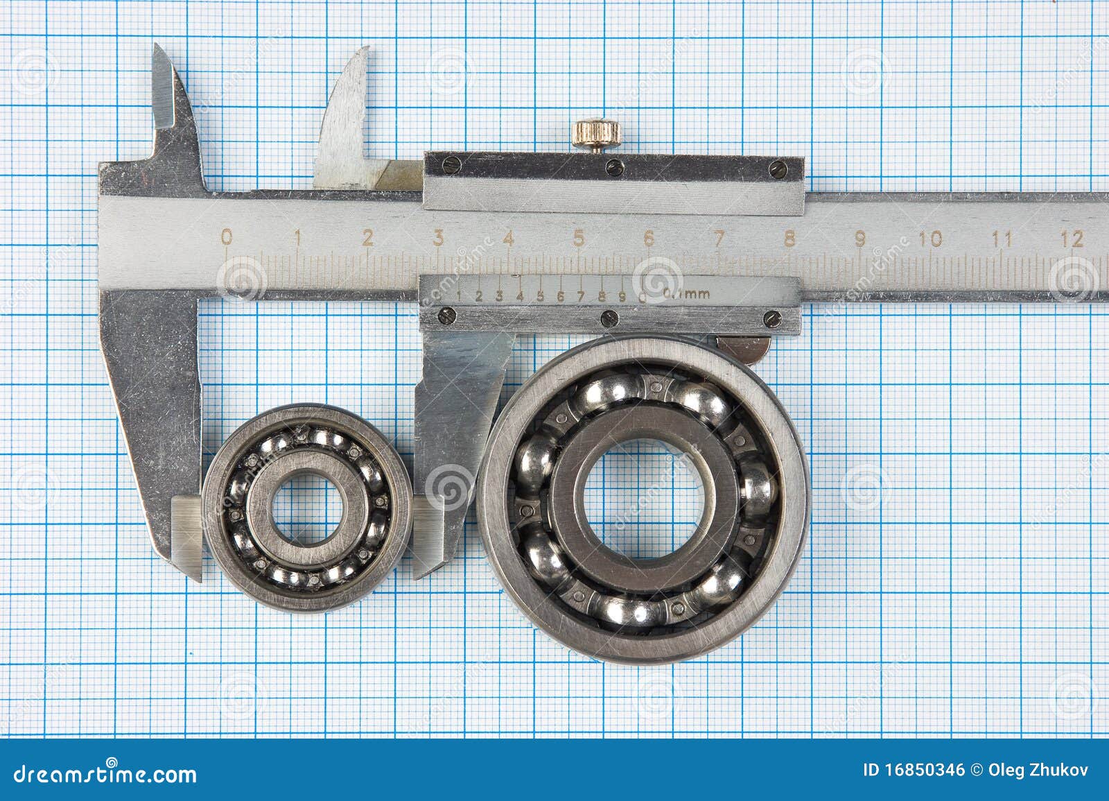 Calipers, Bearing and Square Stock Photo Image of technology