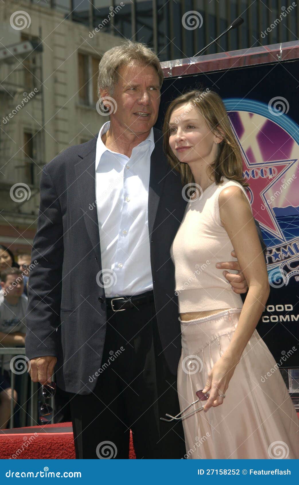 Calista Flockhart Harrison Ford Editorial Photography Image Of Girlfriend Actor 27158252