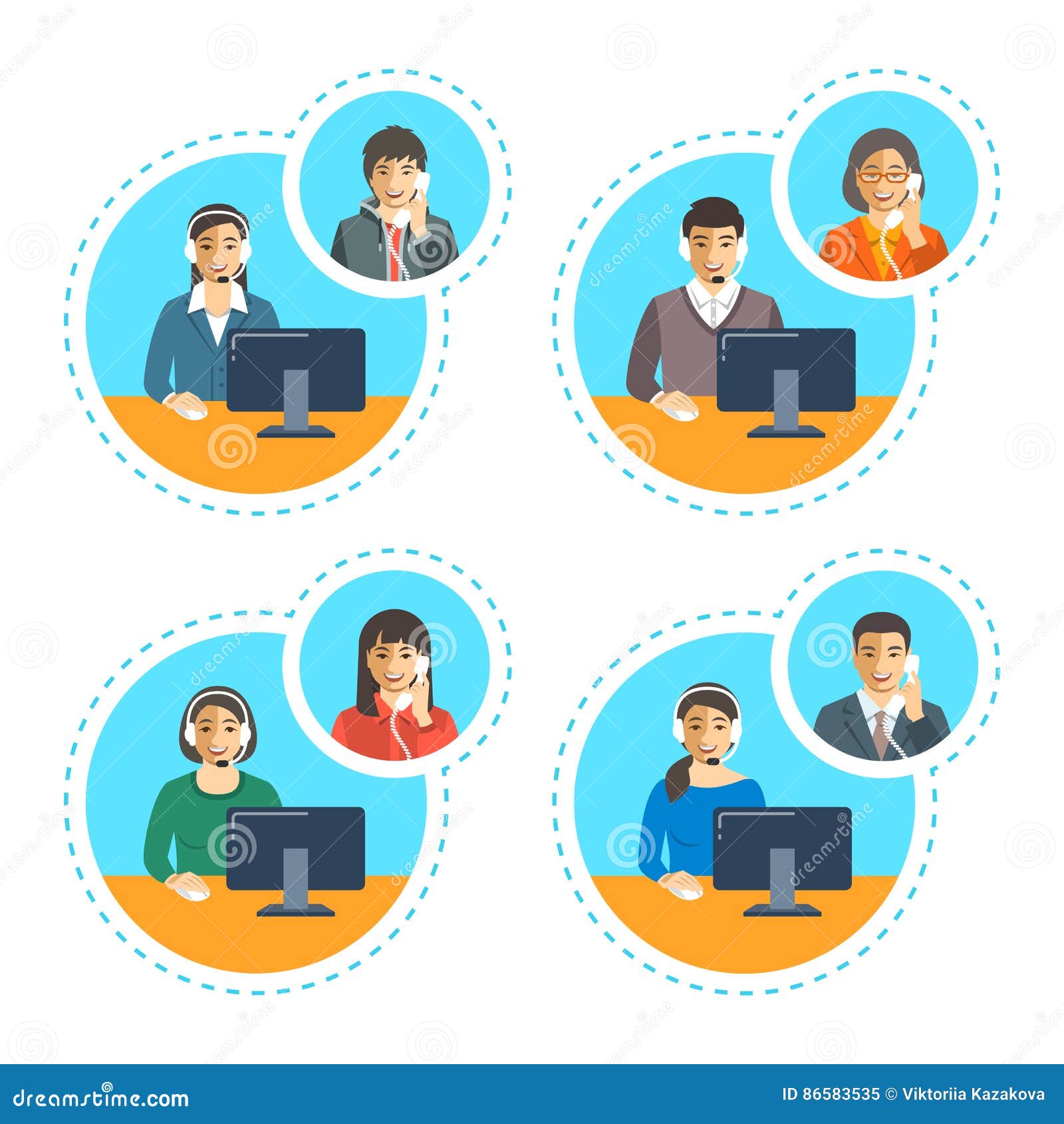 Customer support Animated Icon