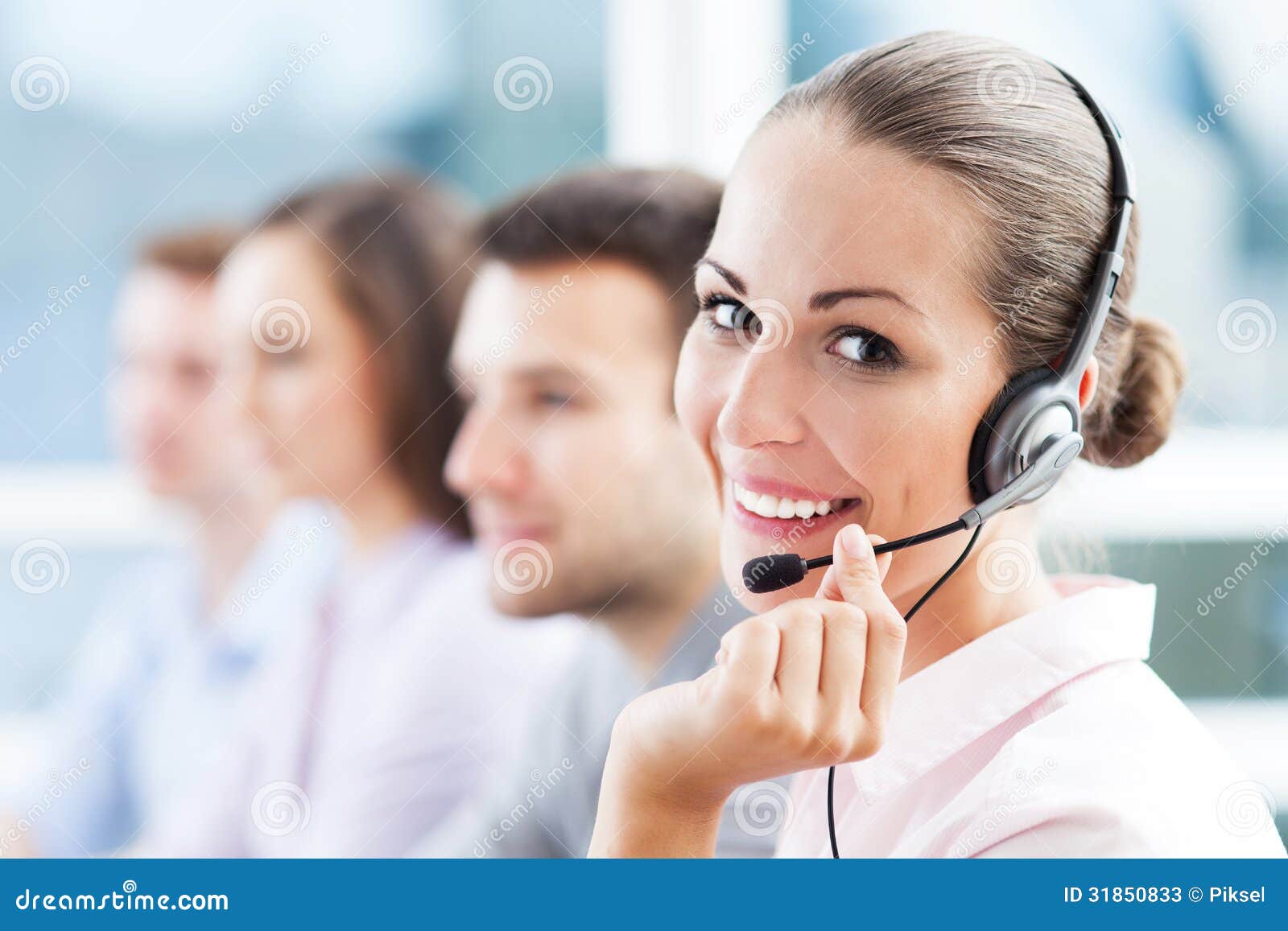 call center team